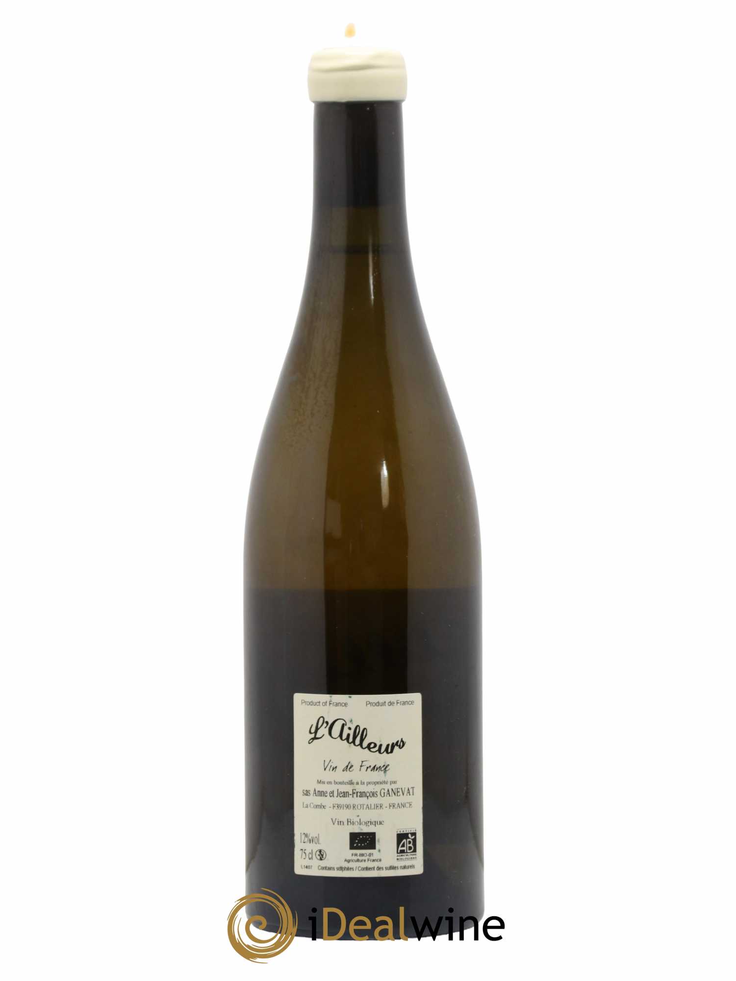 Vin de France L'Ailleurs Jean-François Ganevat (Domaine) 2014 - Lot de 1 bouteille - 1