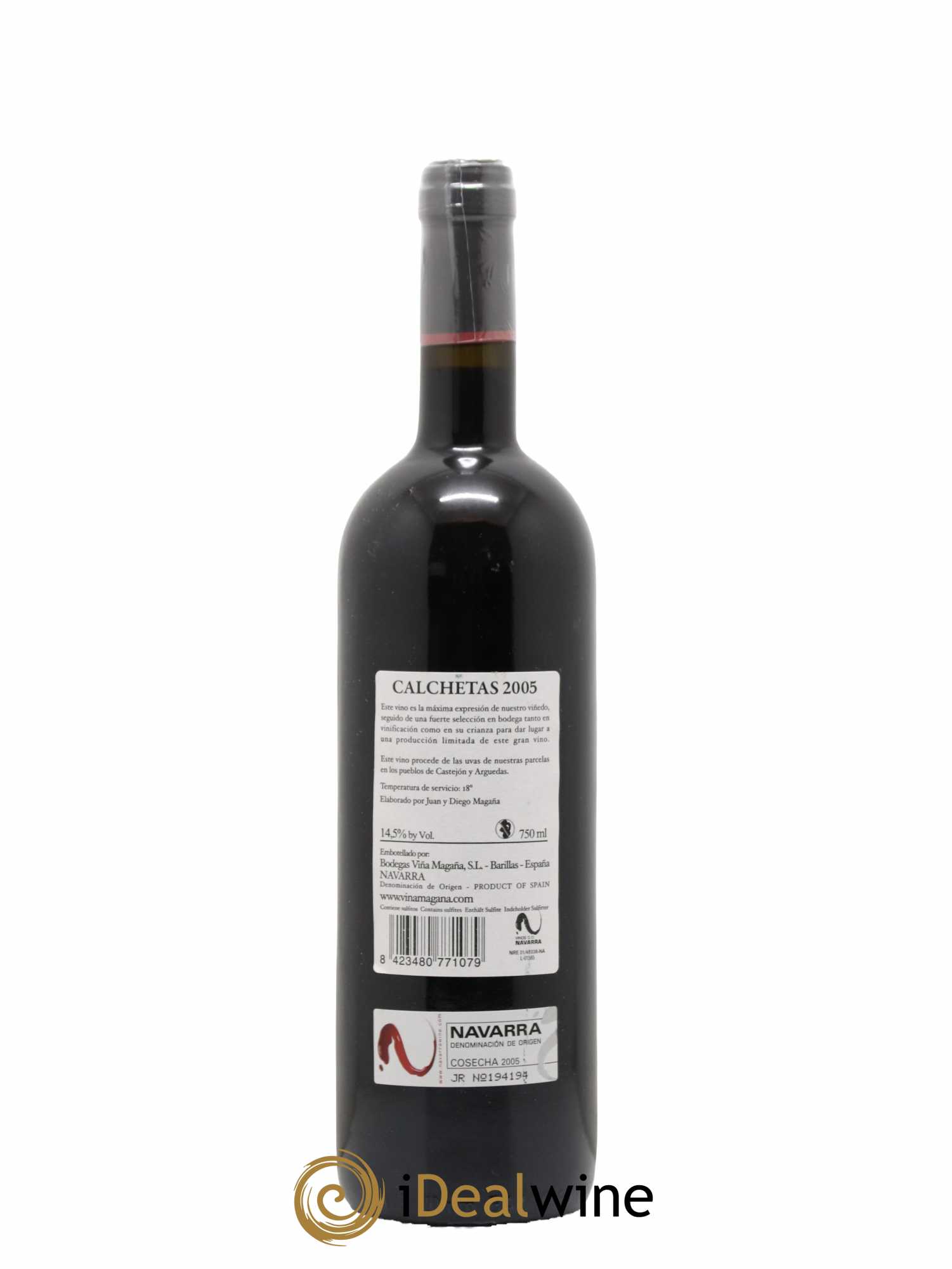 Espagne Navarra Calchetas Bodegas Magana 2005 - Lot de 1 bouteille - 1