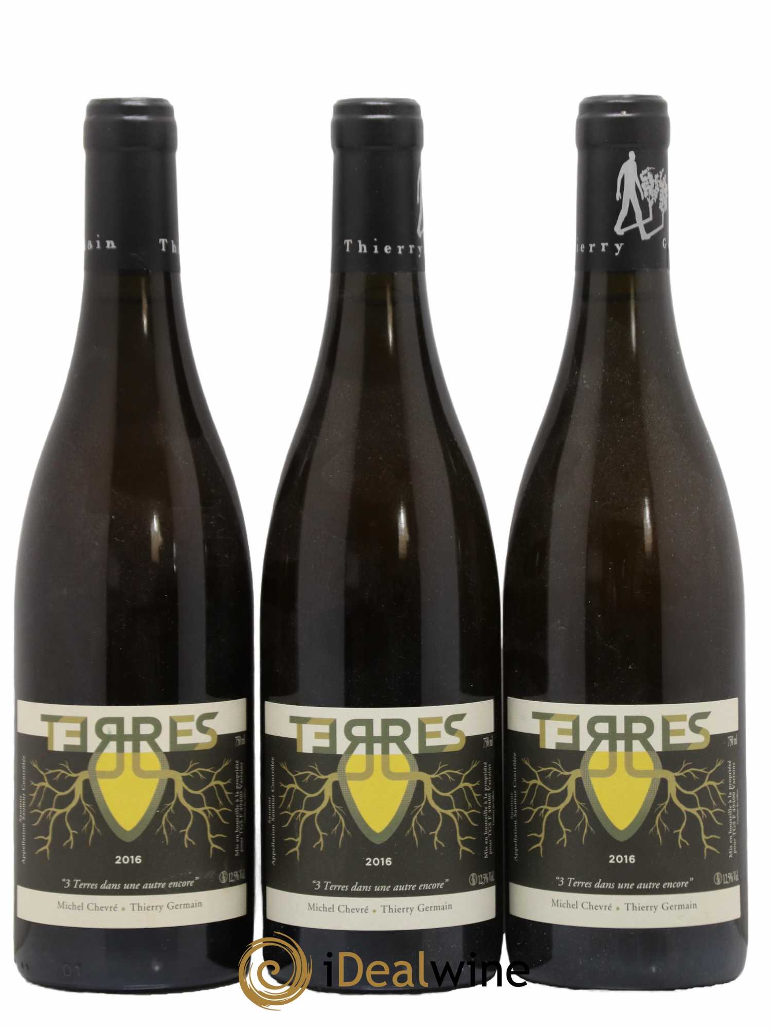 Saumur Terres Domaine des Roches Neuves - Thierry Germain 2016 - Lot de 3 bouteilles - 0