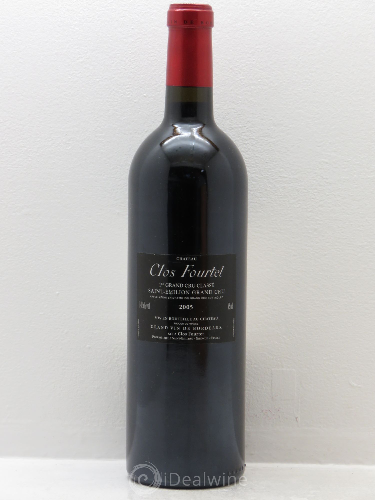 Clos Fourtet 1er Grand Cru Classé B 2005 - Lot de 1 bouteille - 1