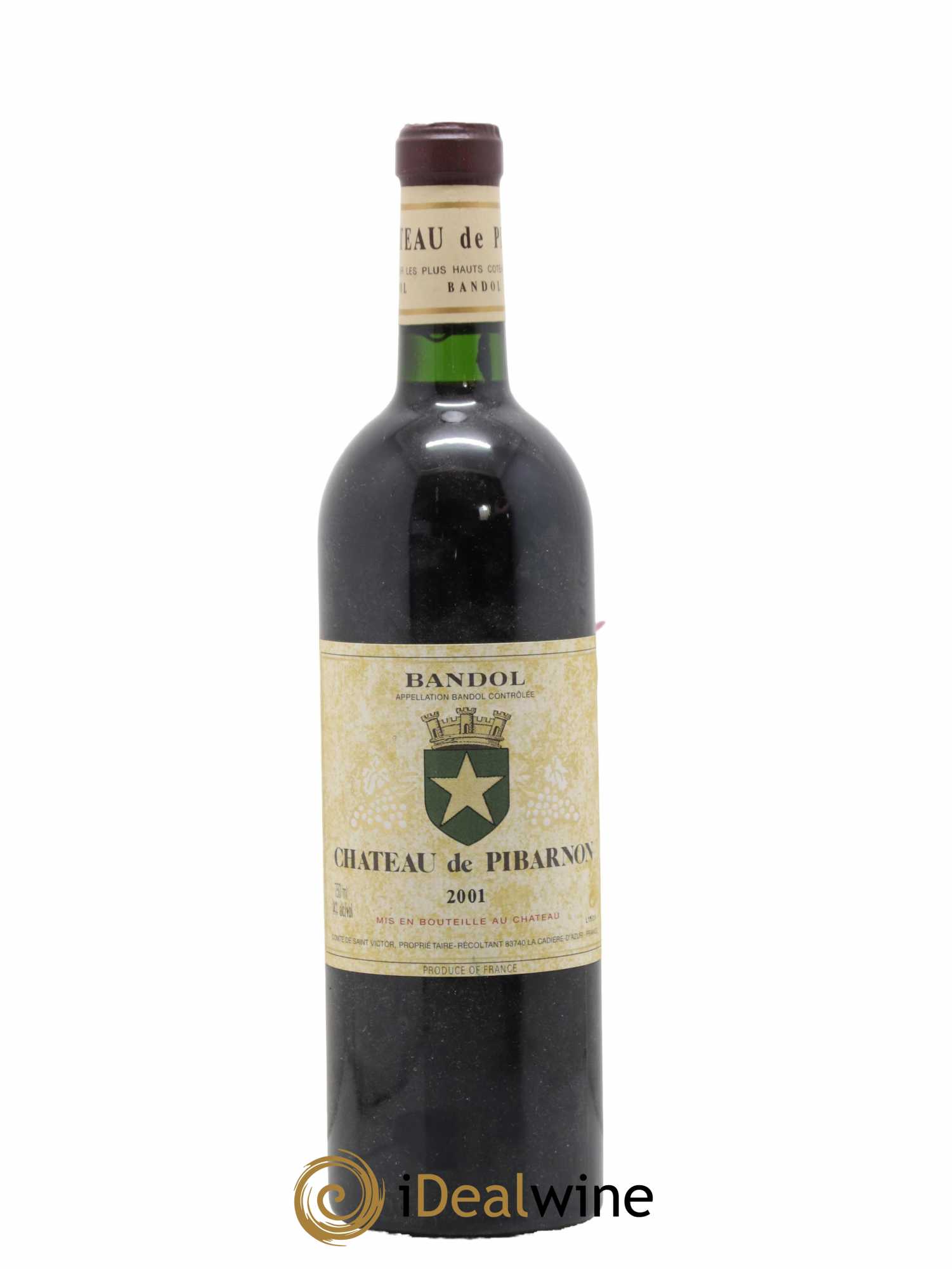 Bandol Château de Pibarnon Comte de Saint-Victor 2001 - Lot de 1 bouteille - 0