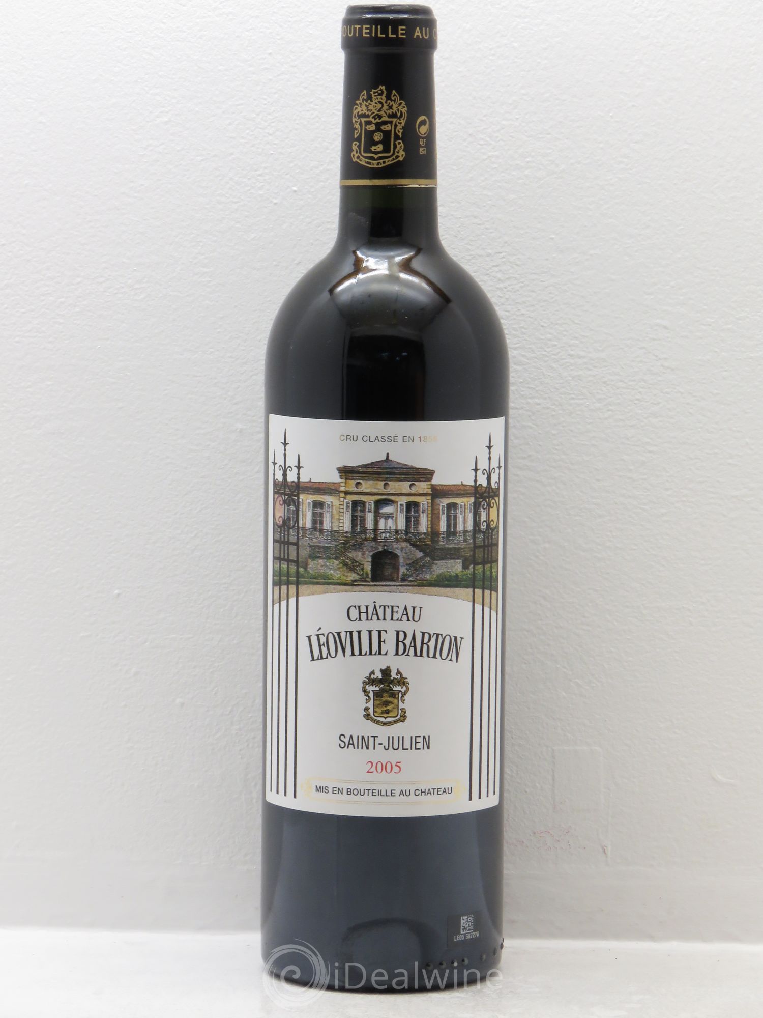 Château Léoville Barton 2ème Grand Cru Classé 2005 - Lot de 1 bouteille - 0