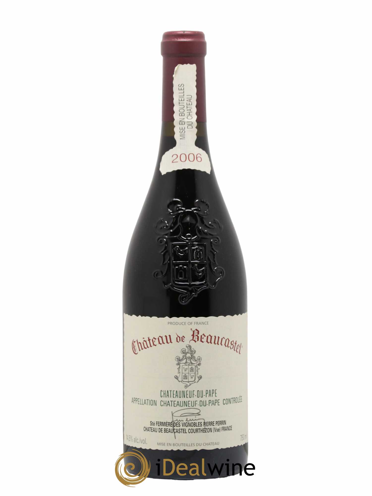 Châteauneuf-du-Pape Château de Beaucastel Famille Perrin 2006 - Lot de 1 bouteille - 0