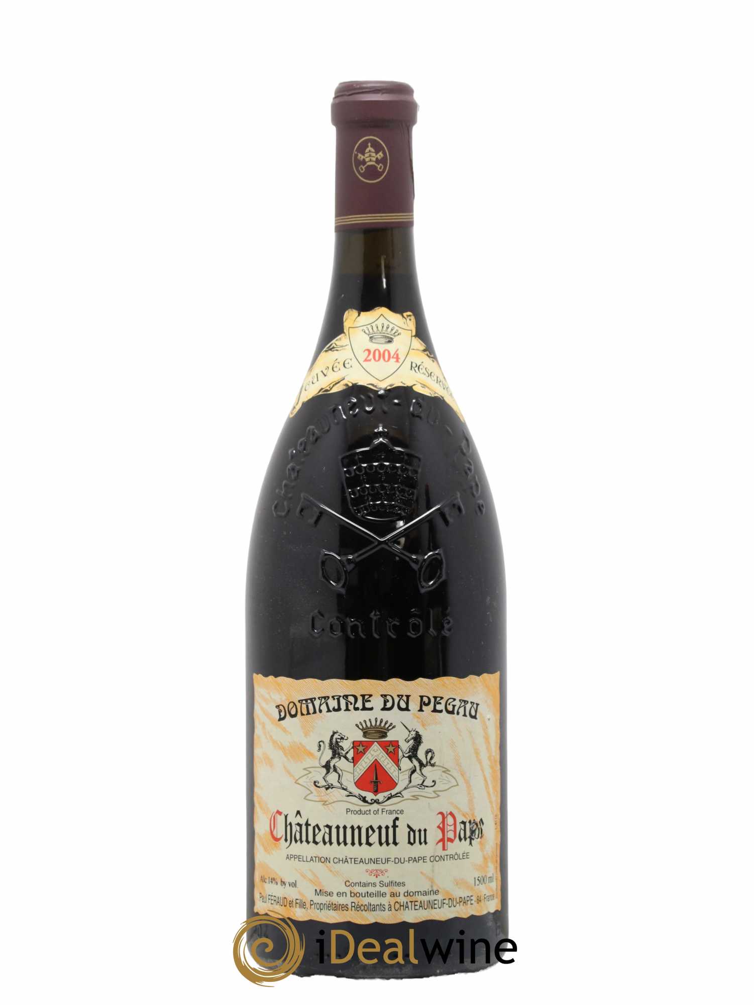 Châteauneuf-du-Pape Domaine du Pégau Cuvée Réservée Paul et Laurence Féraud 2004 - Lot de 1 magnum - 0