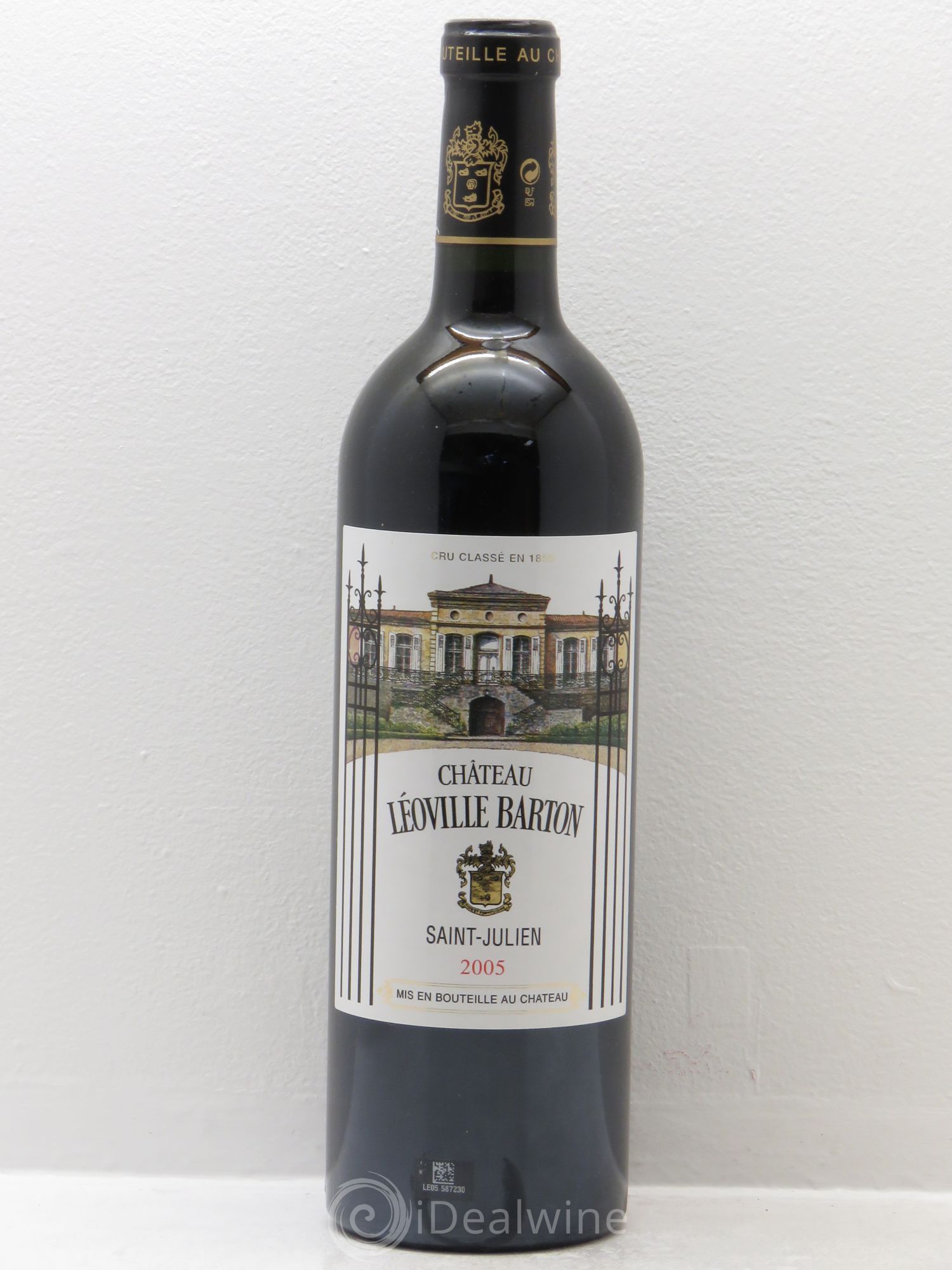 Château Léoville Barton 2ème Grand Cru Classé 2005 - Lot de 1 bouteille - 0