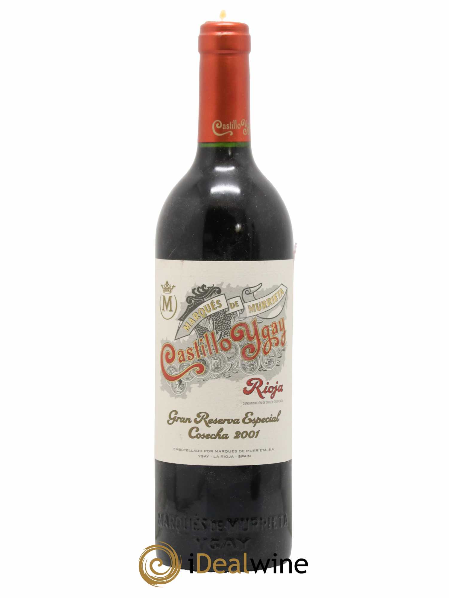 Rioja DOCA Castillo Ygay Reserva Especial Marqués de Murrieta 2001 - Lot de 1 bouteille - 0