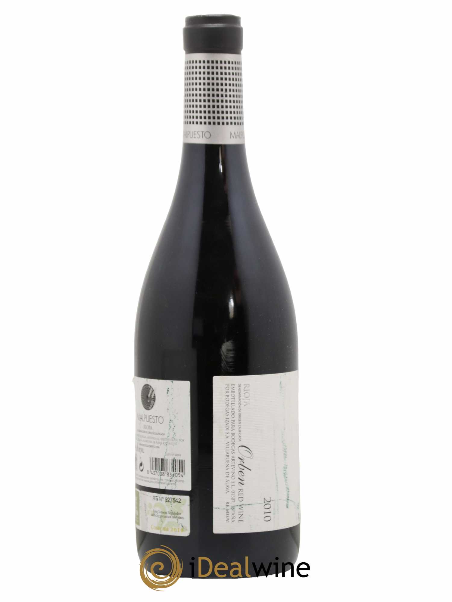 Rioja DOCA Malpuesto Bodegas Orben 2010 - Posten von 1 Flasche - 1