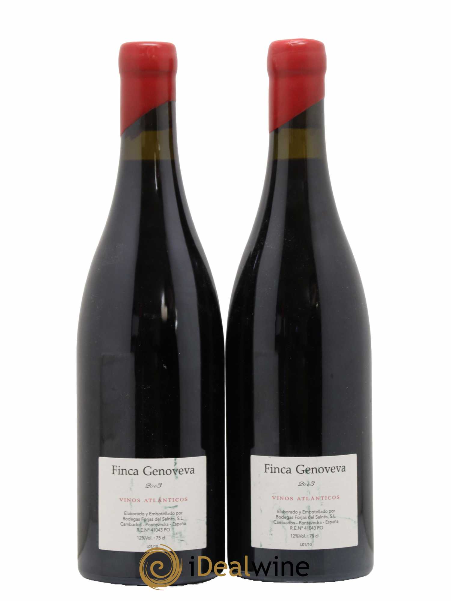 Espagne Goliardo Finca Genoveva Caino Forjas del Salnès 2013 - Lot de 2 bouteilles - 1