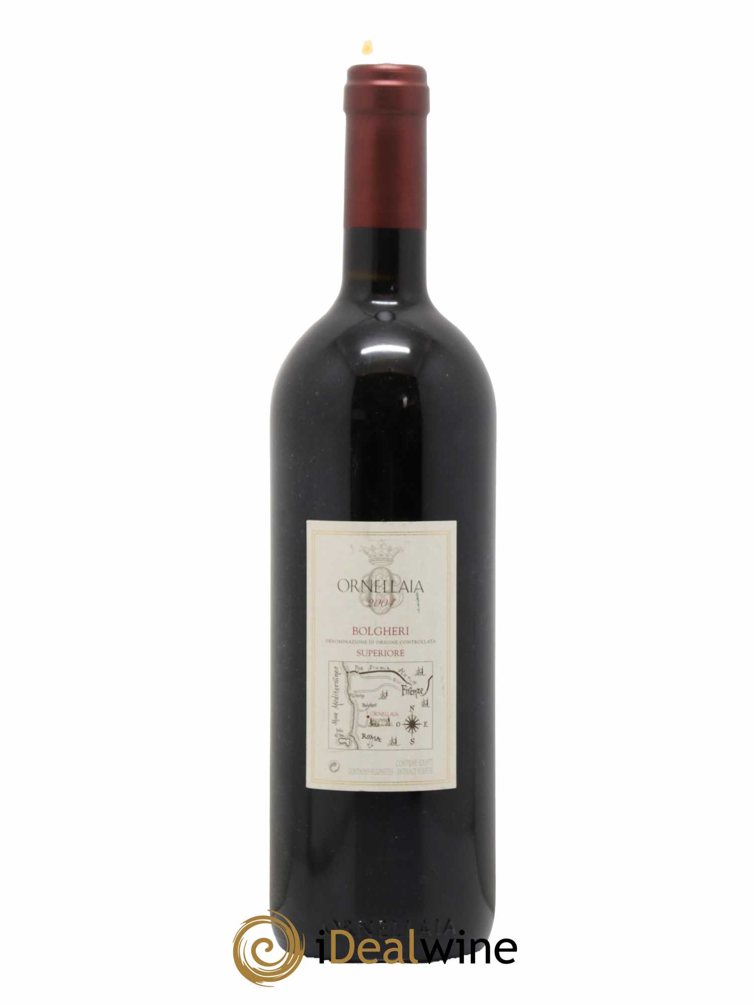 Bolgheri DOC Superiore Ornellaia Tenuta Dell'Ornellaia - Frescobaldi 2004 - Lot de 1 bouteille - 1