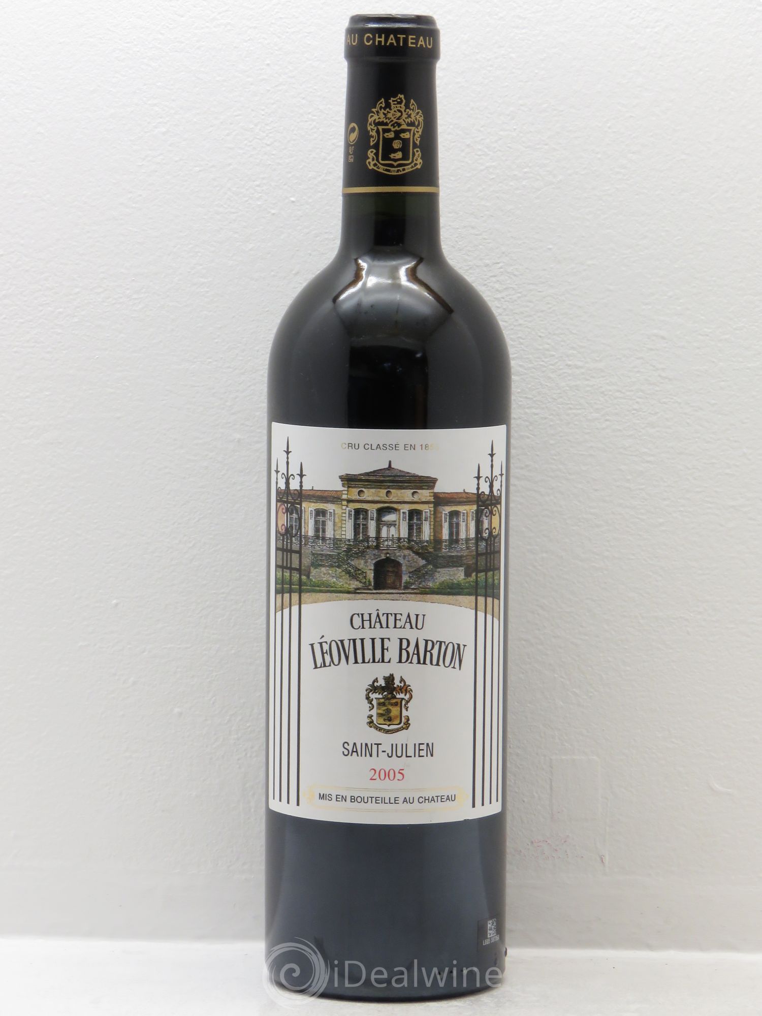Château Léoville Barton 2ème Grand Cru Classé 2005 - Lot de 1 bouteille - 0