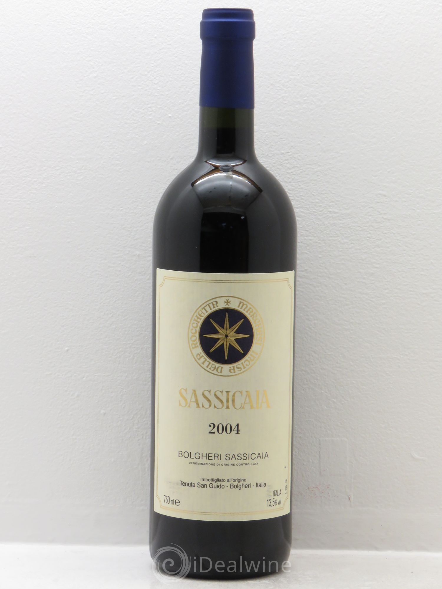 Bolgheri DOC Sassicaia Tenuta San Guido 2004 - Lot de 1 bouteille - 0
