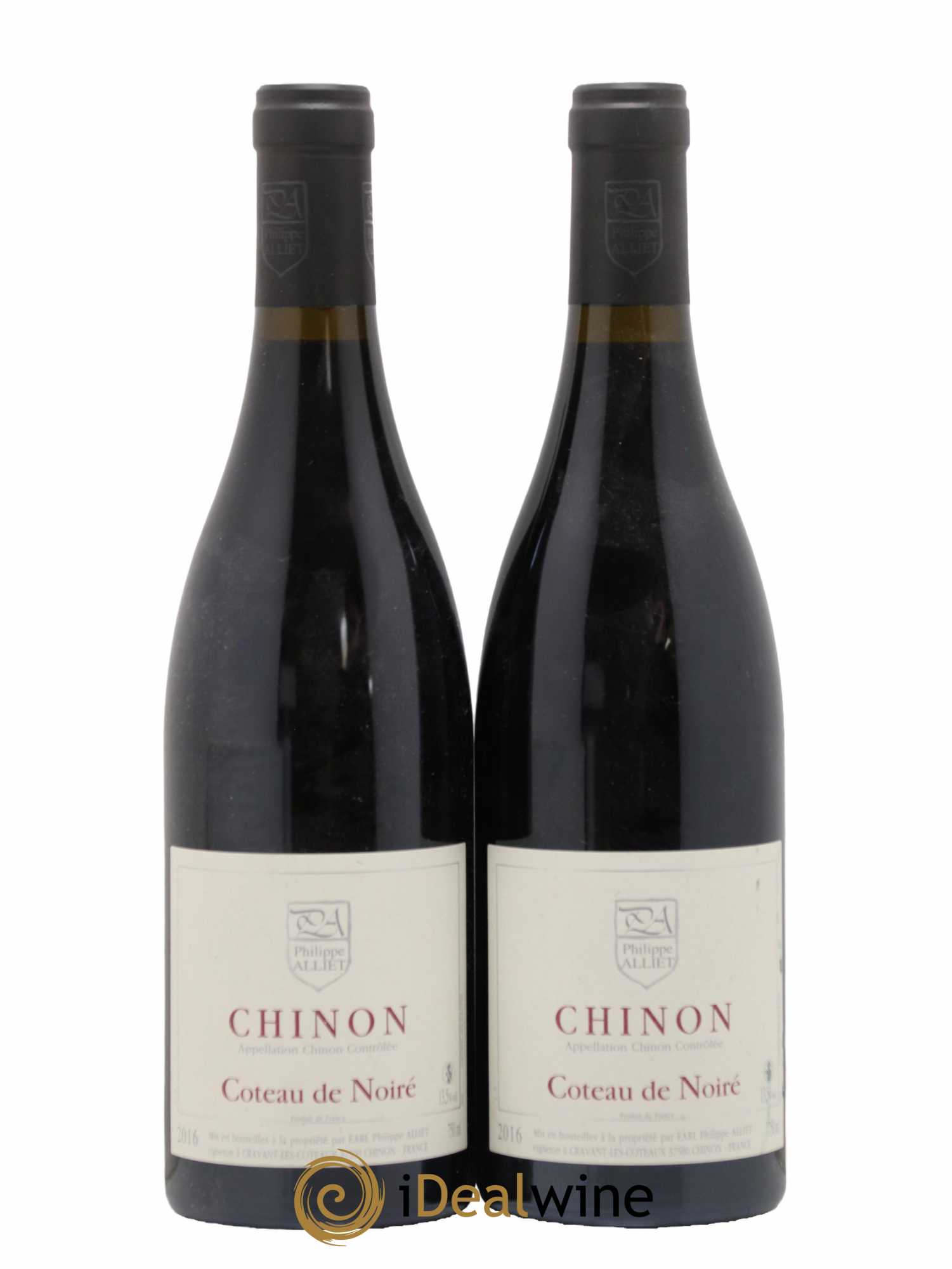 Chinon Coteau de Noiré Philippe Alliet 2016 - Lot de 2 bouteilles - 0