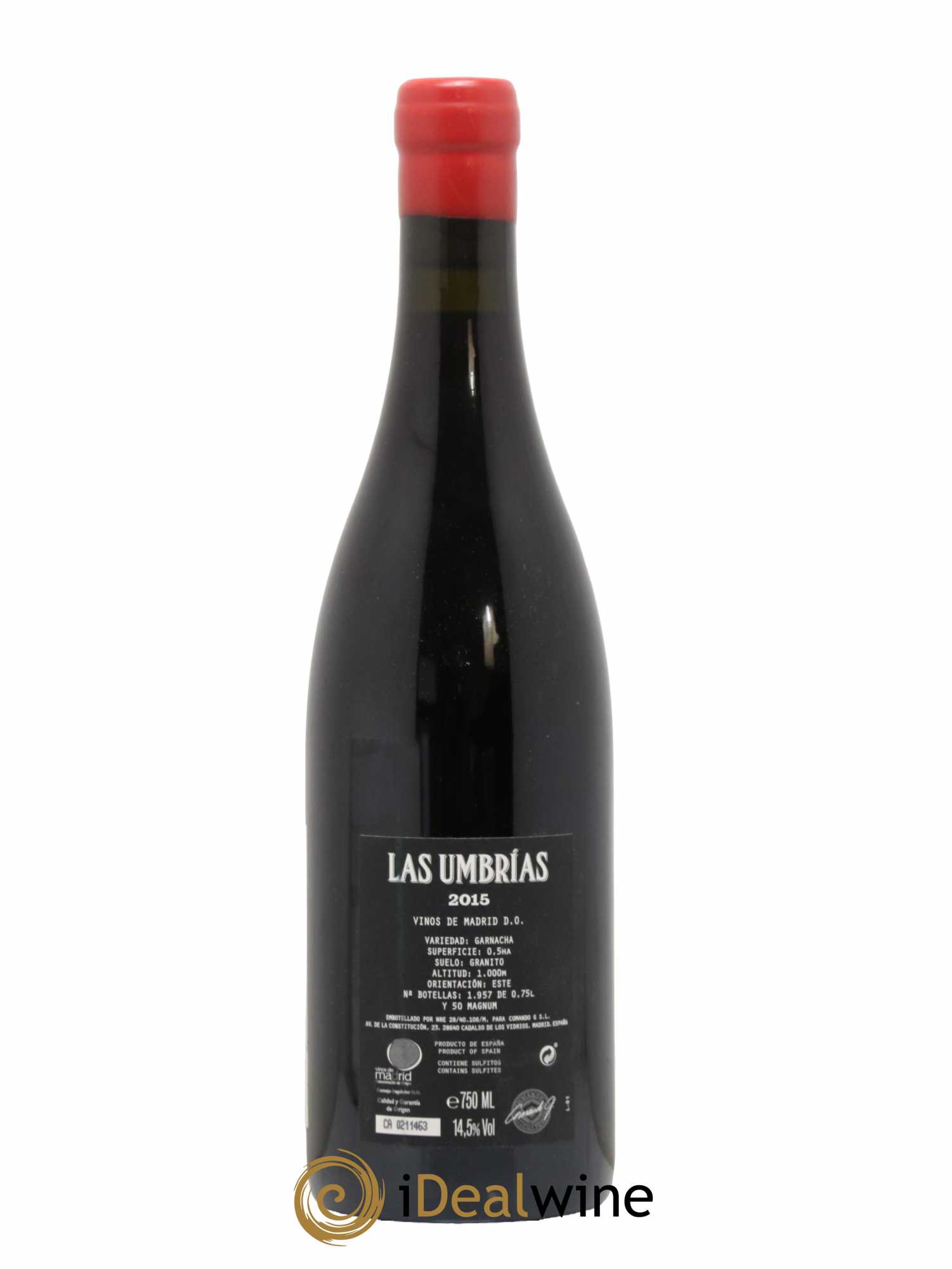 Vinos de Madrid DO Comando G Las Umbrias 2015 - Lot de 1 bouteille - 1