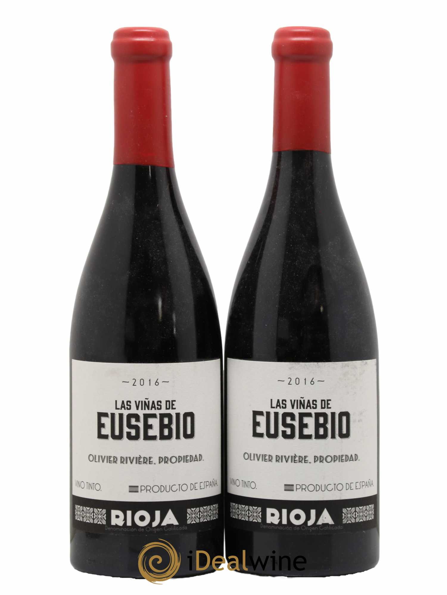 Rioja DOCA Las Vinas de Eusebio Olivier Riviere 2016 - Posten von 2 Flaschen - 0