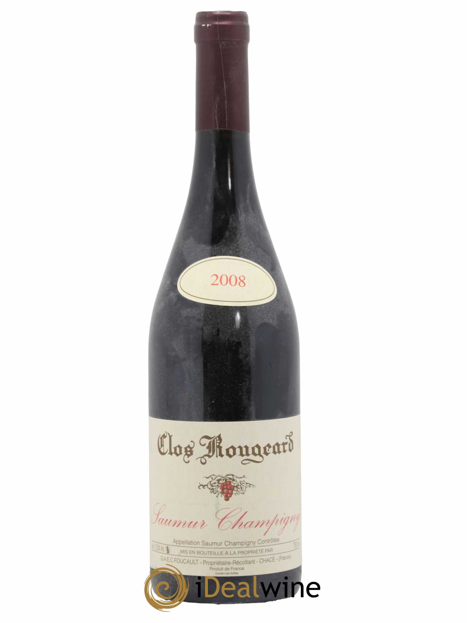 Saumur-Champigny Clos Rougeard 2008 - Lot de 1 bouteille - 0