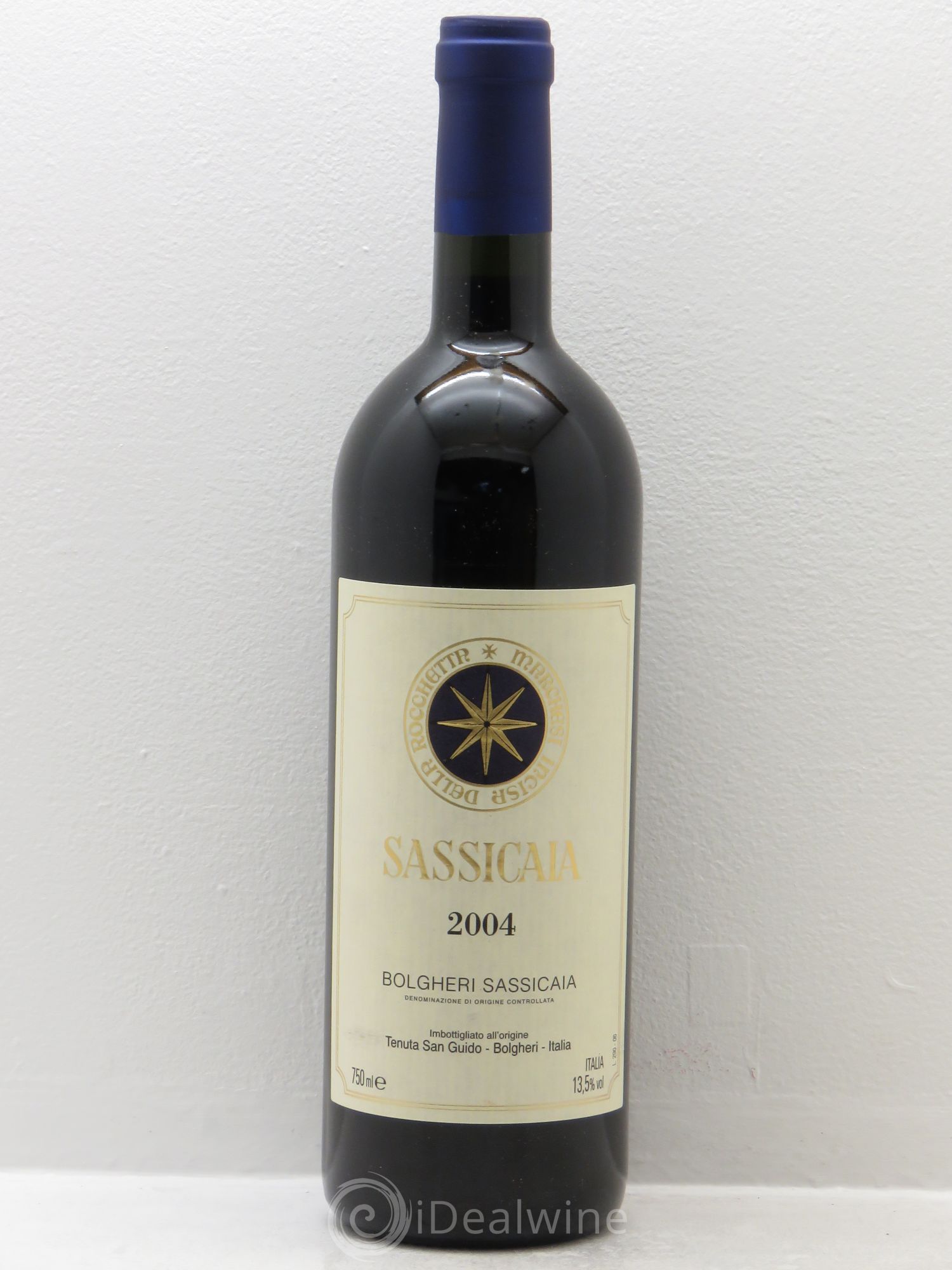 Bolgheri DOC Sassicaia Tenuta San Guido 2004 - Lot de 1 bouteille - 0