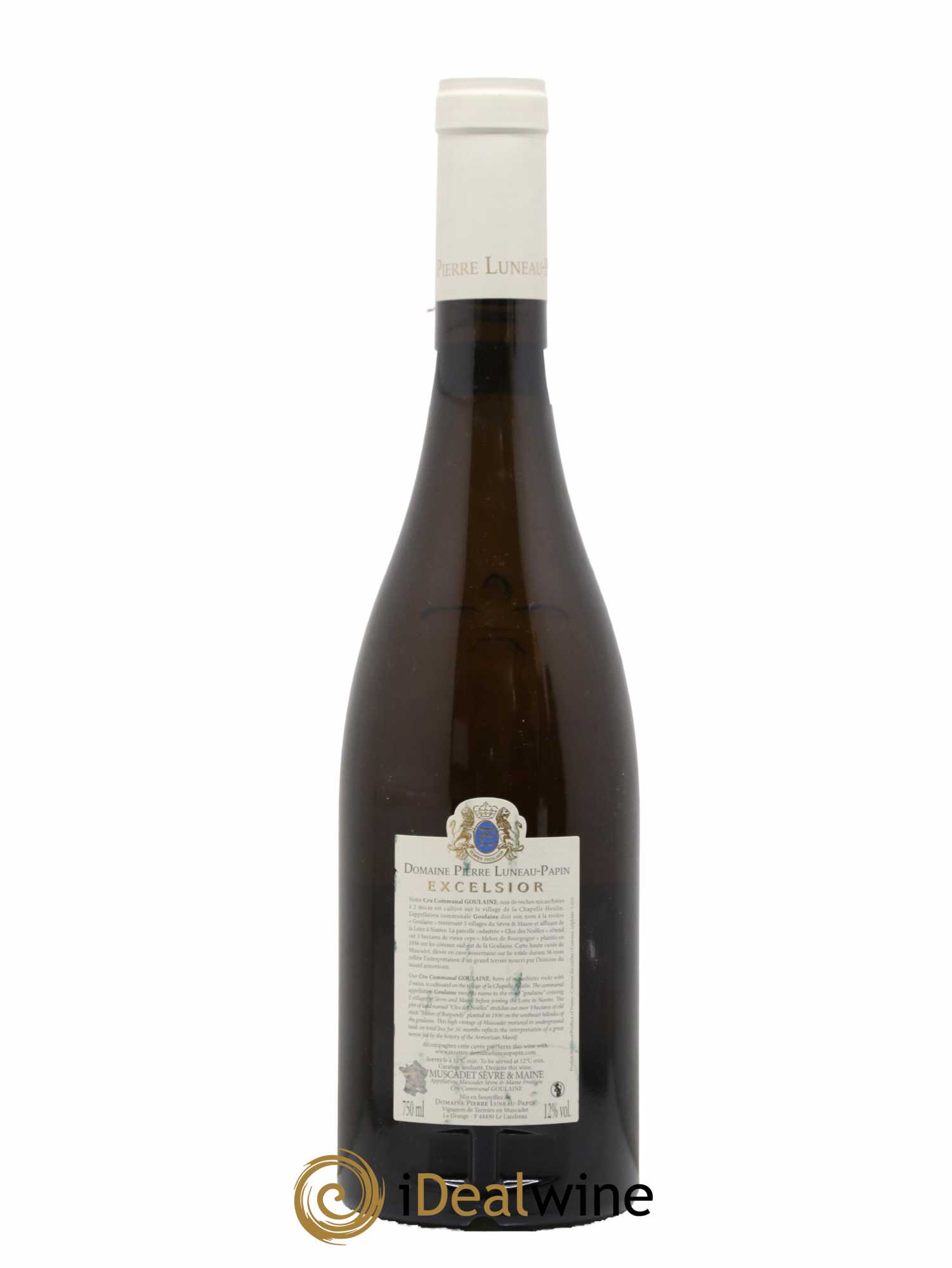 Muscadet-Sèvre-et-Maine Cru Goulaine Excelsior Luneau-Papin 2014 - Lot de 1 bouteille - 1