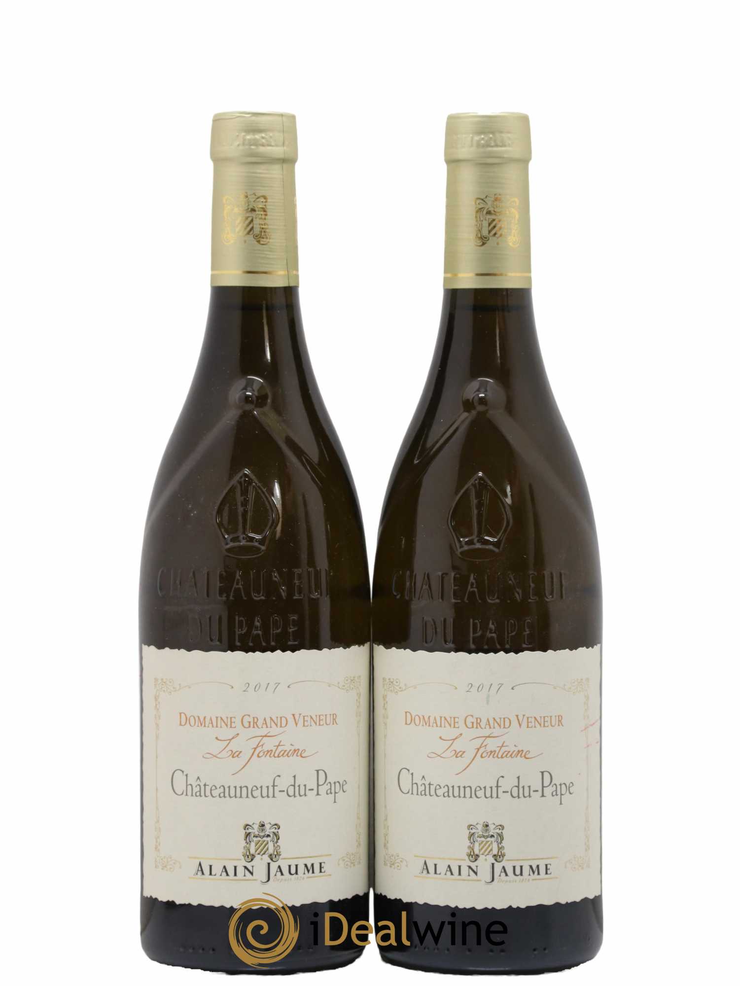 Châteauneuf-du-Pape La Fontaine Domaine Grand Veneur 2017 - Lot de 2 bouteilles - 0