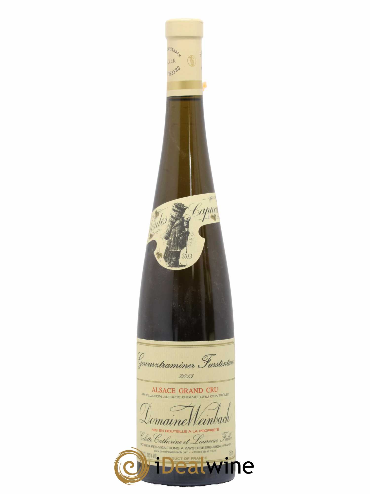 Alsace Grand Cru Gewurztraminer Furstentum Weinbach (Domaine) 2013 - Lot de 1 bouteille - 0