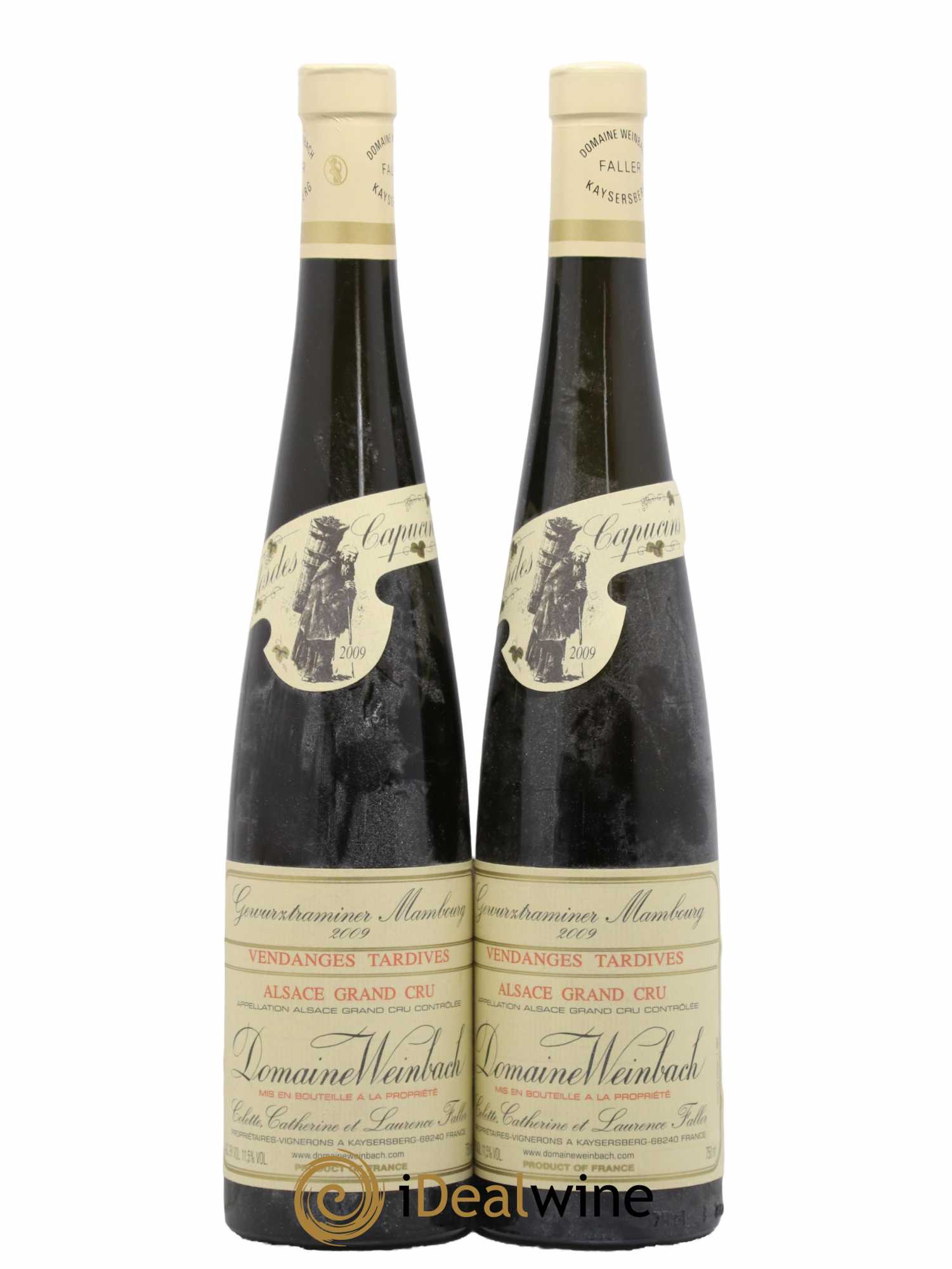 Alsace Gewurztraminer Mambourg Vendanges Tardives Domaine Weinbach 2009 - Lotto di 2 bottiglie - 0