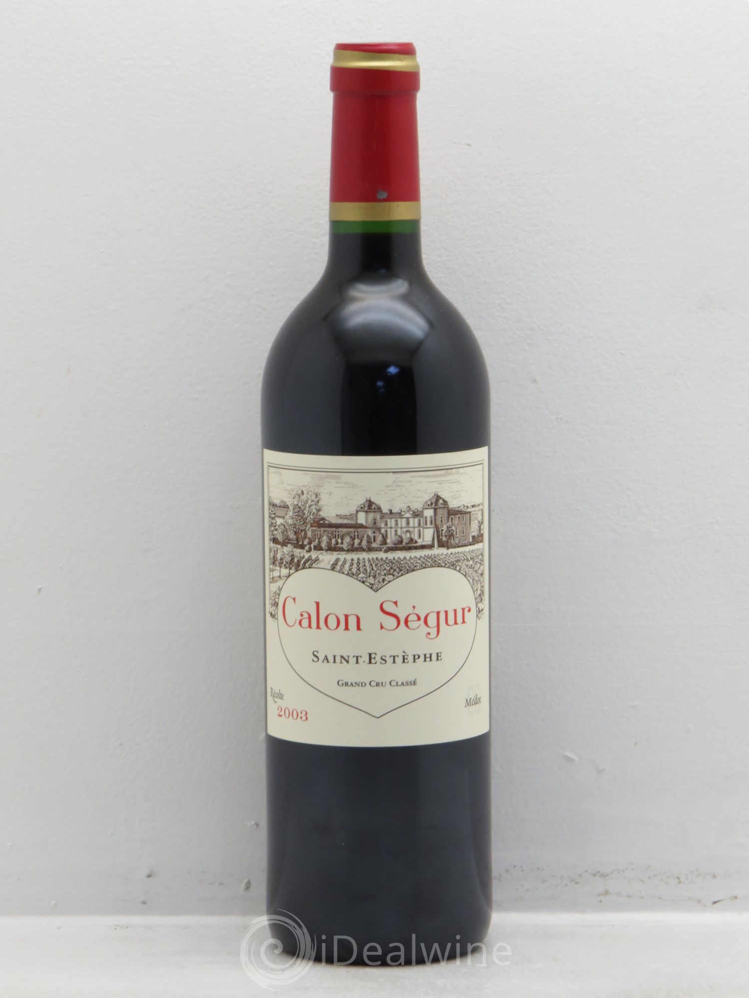 Château Calon Ségur 3ème Grand Cru Classé 2003 - Lot de 6 bouteilles - 0