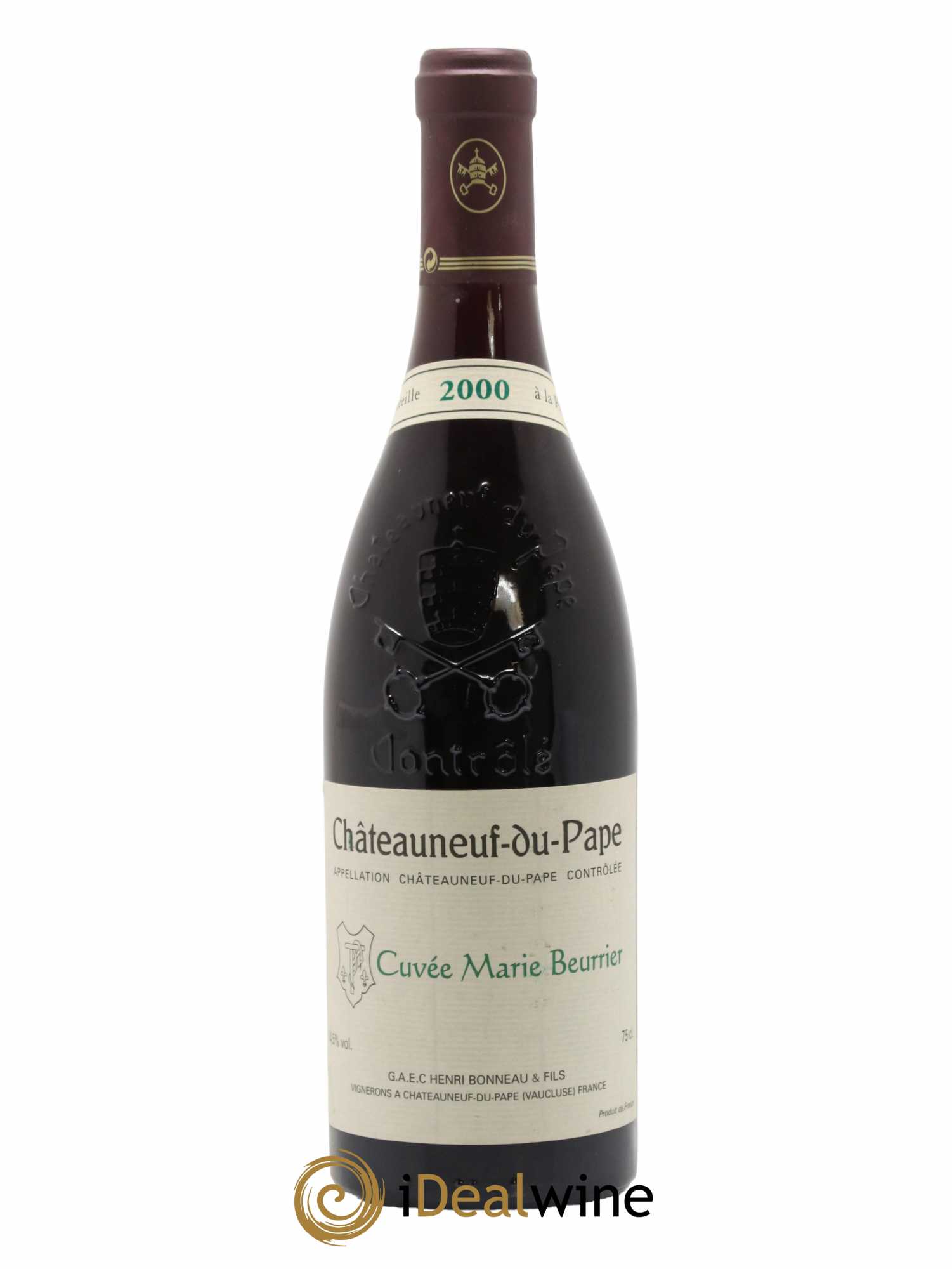 Châteauneuf-du-Pape Marie Beurrier Henri Bonneau & Fils 2000 - Lot de 1 bouteille - 0