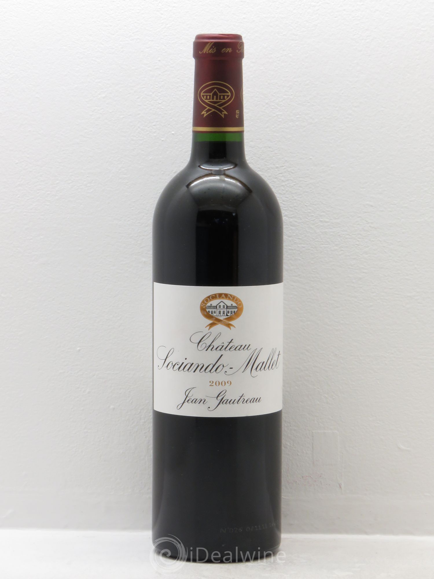 Château Sociando Mallet (sans prix de réserve) 2009 - Lot de 1 bouteille - 0