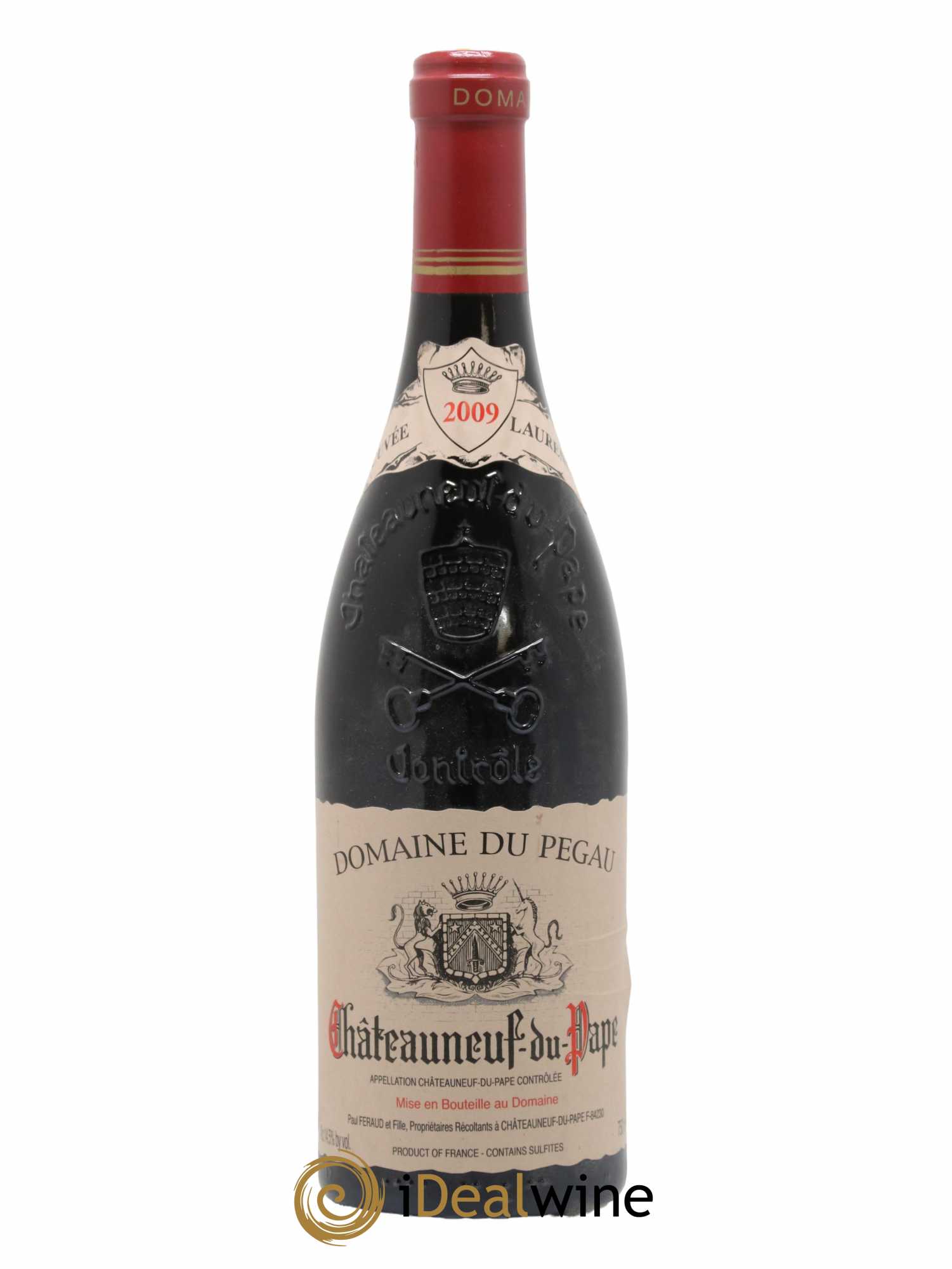 Châteauneuf-du-Pape Domaine du Pégau Cuvée Laurence Paul et Laurence Féraud 2009 - Lot de 1 bouteille - 0