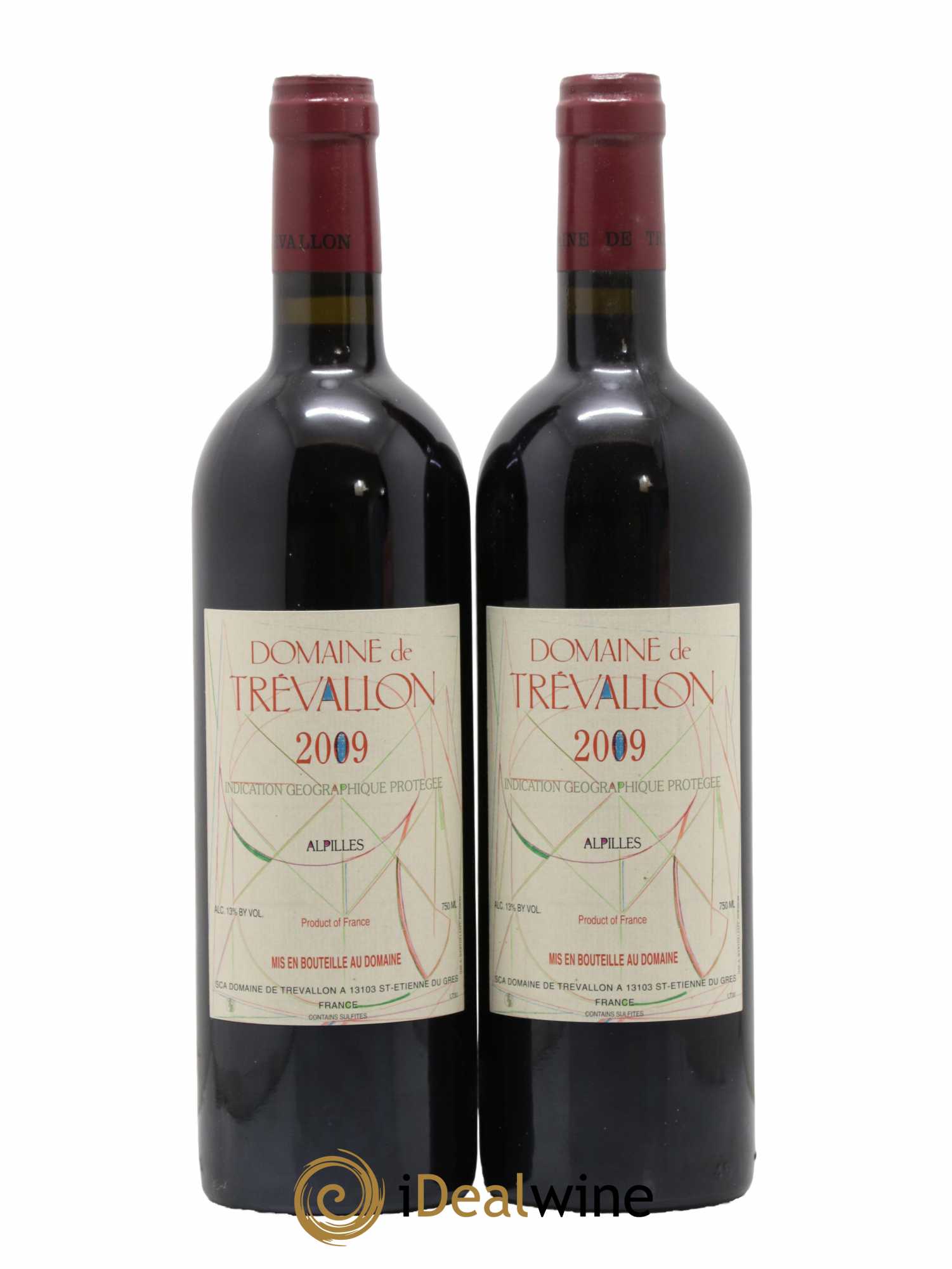 Alpilles Trévallon (Domaine de) Eloi Dürrbach 2009 - Lot de 2 bouteilles - 0