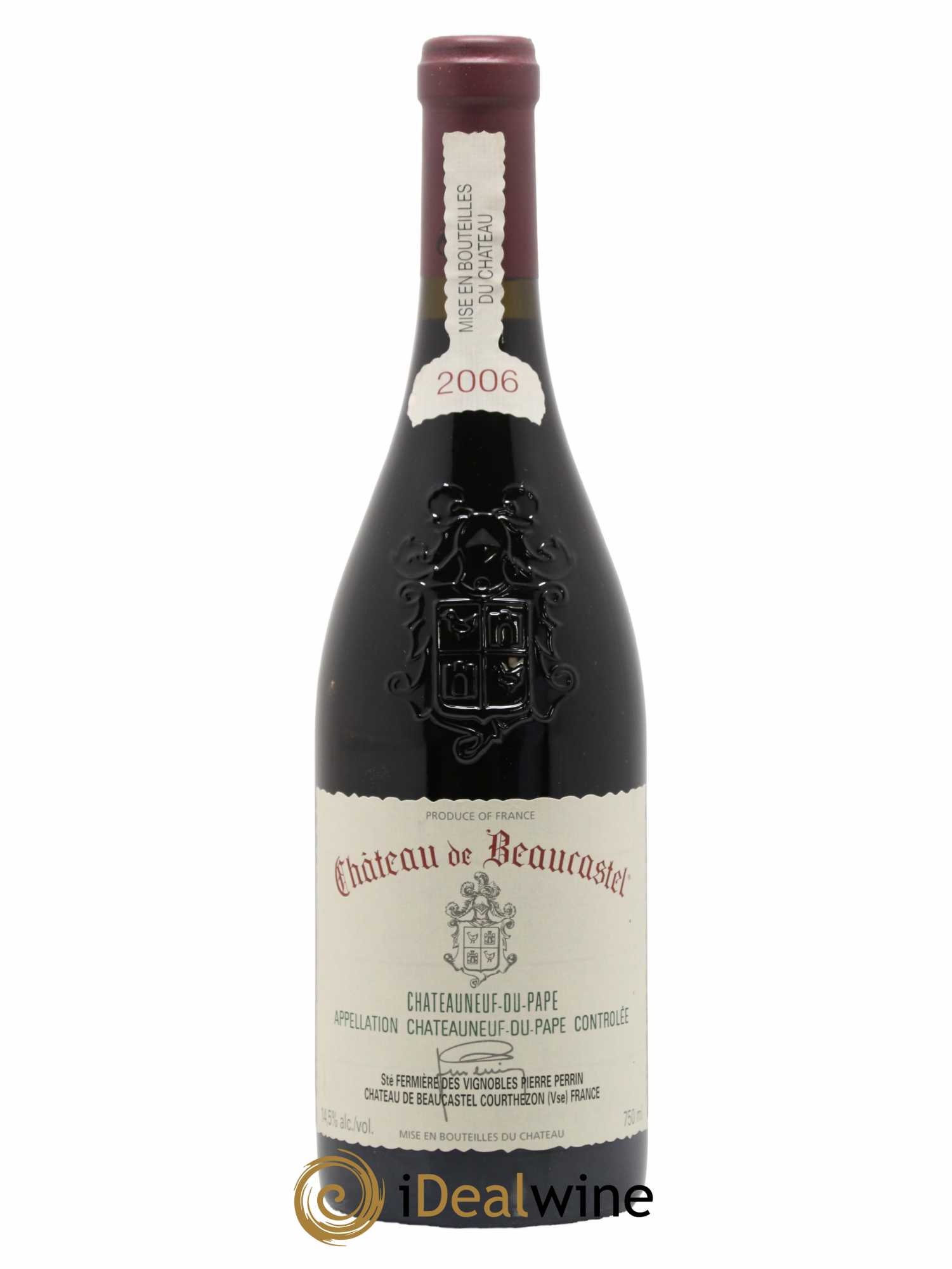 Châteauneuf-du-Pape Château de Beaucastel Famille Perrin 2006 - Lot de 1 bouteille - 0