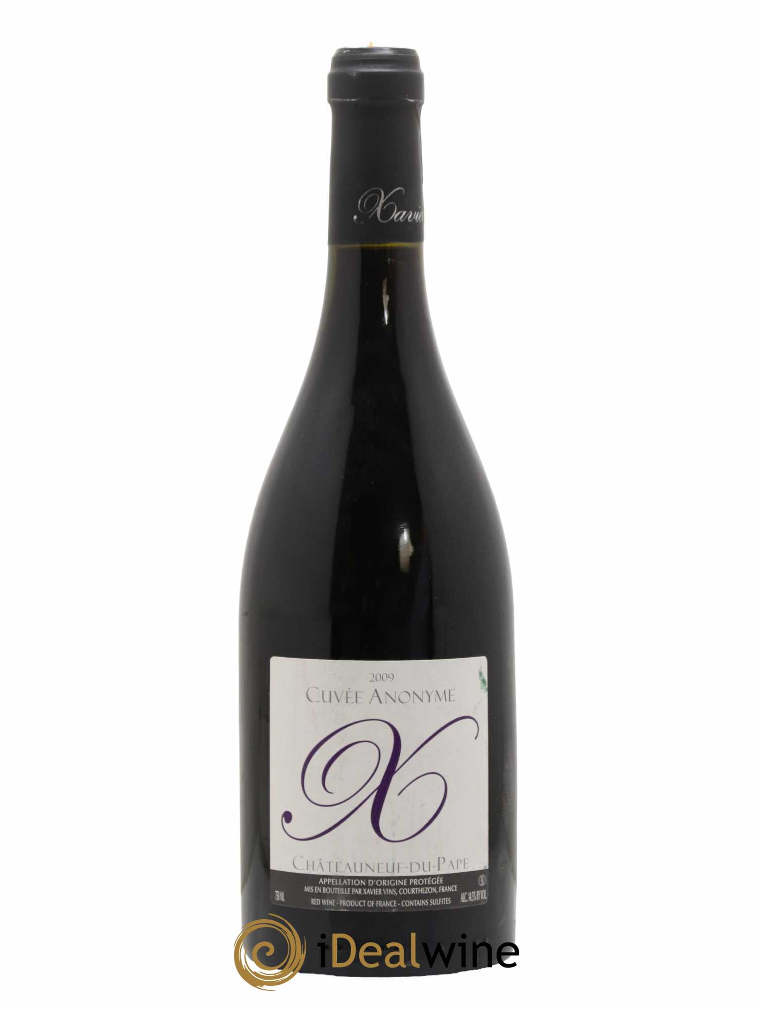 Châteauneuf-du-Pape Cuvee Anonyme Xavier Vignon 2009 - Posten von 1 Flasche - 0