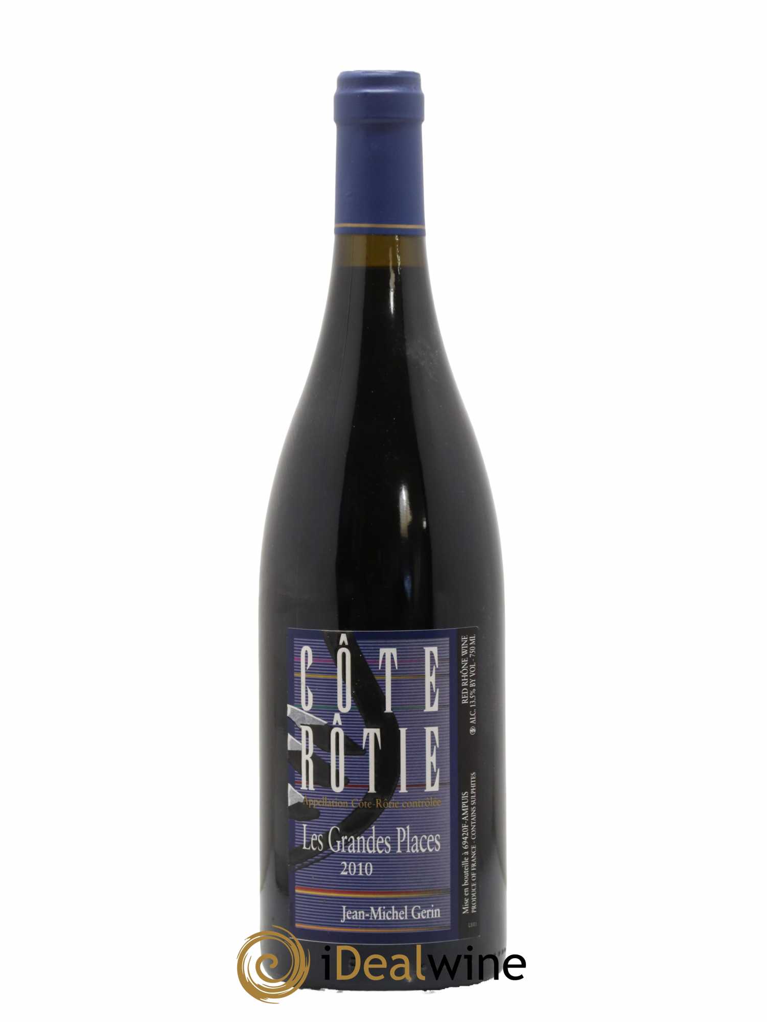 Côte-Rôtie Les Grandes Places Jean-Michel Gerin 2010 - Lot de 1 bouteille - 0
