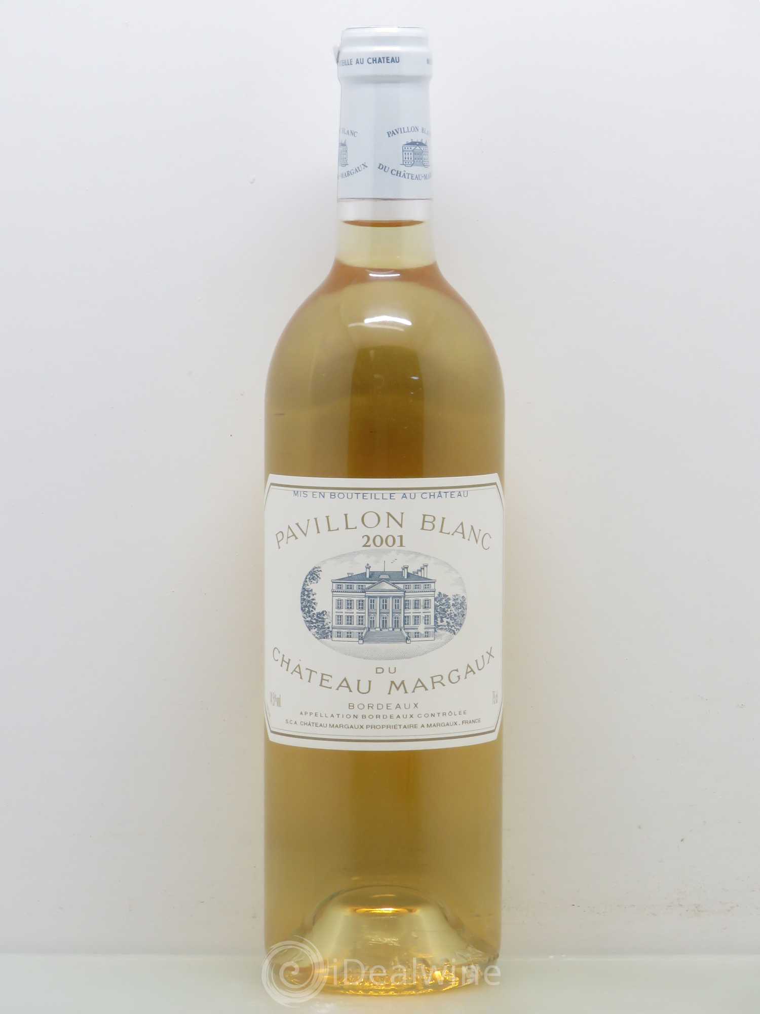 Pavillon Blanc du Château Margaux 2001 - Lot de 1 bouteille - 0