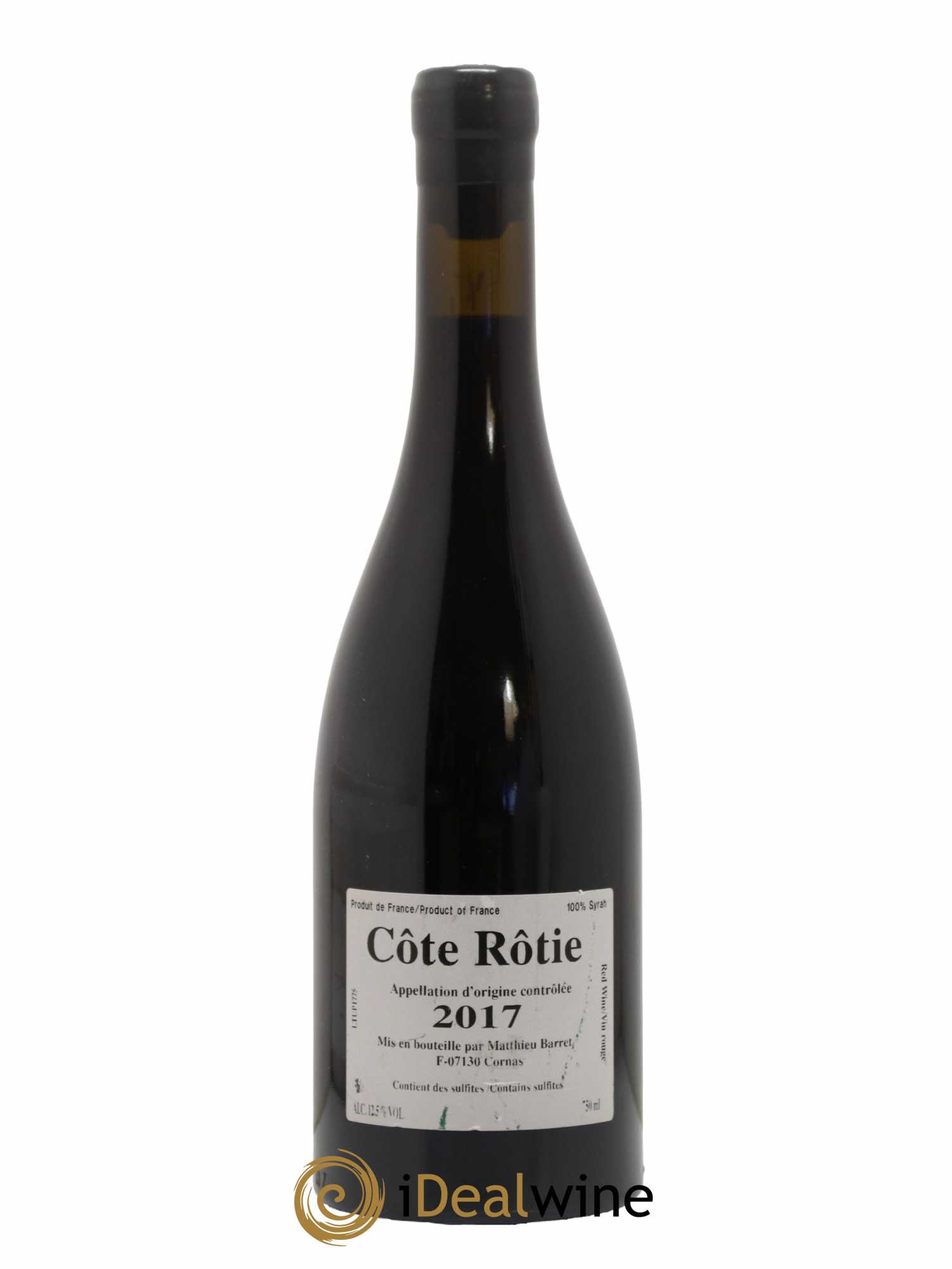 Côte-Rôtie Tupin's Coulet (Domaine du) - Matthieu Barret 2017 - Lot de 1 bouteille - 1