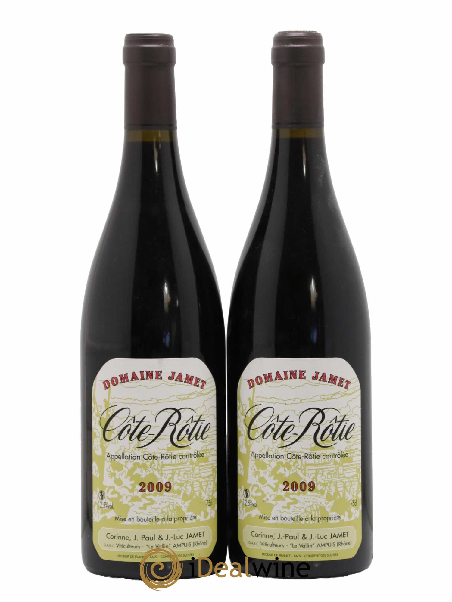 Côte-Rôtie Jamet (Domaine) 2009 - Lot de 2 bouteilles - 0