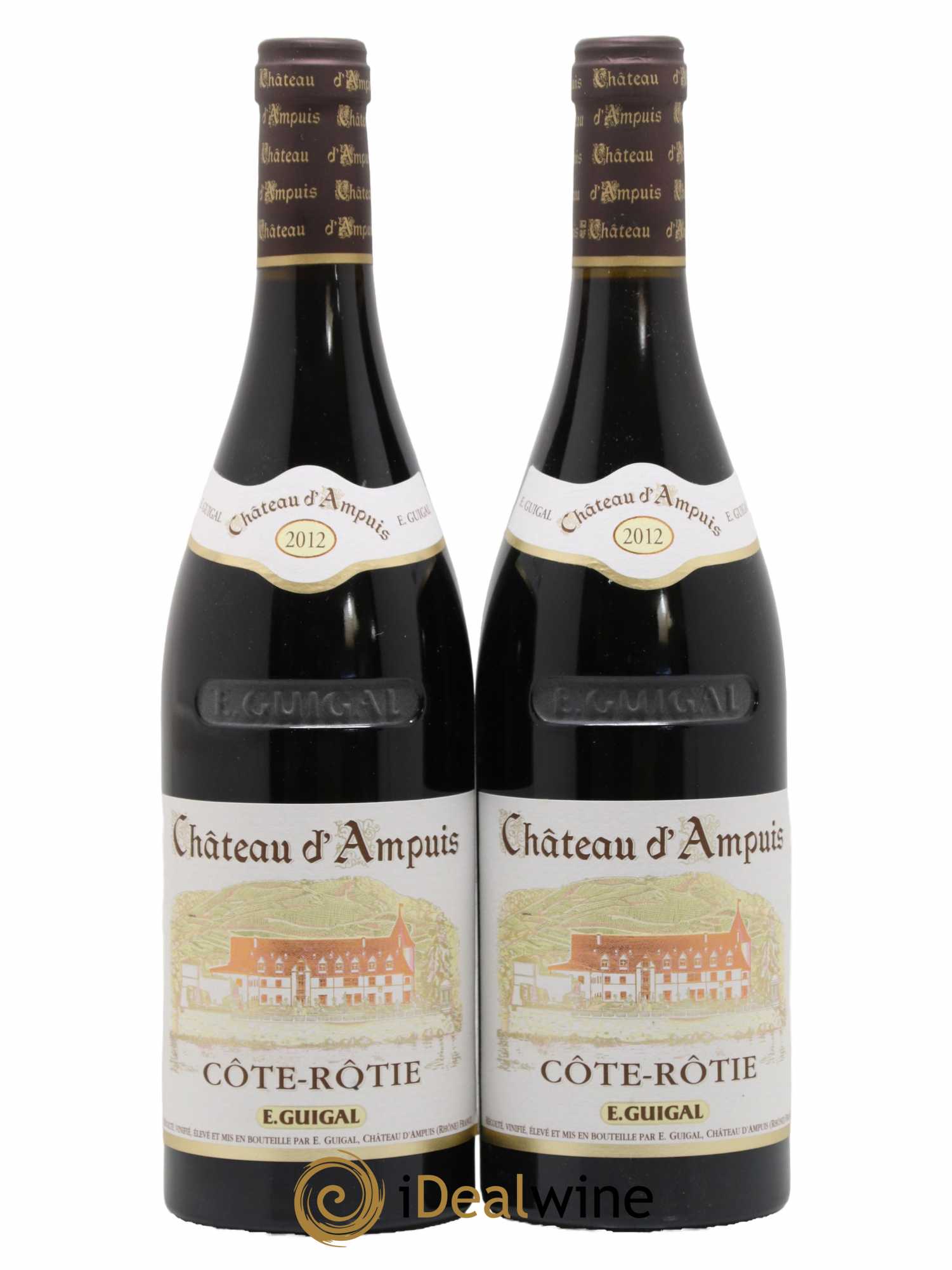 Côte-Rôtie Château d'Ampuis Guigal 2012 - Lot de 2 bouteilles - 0