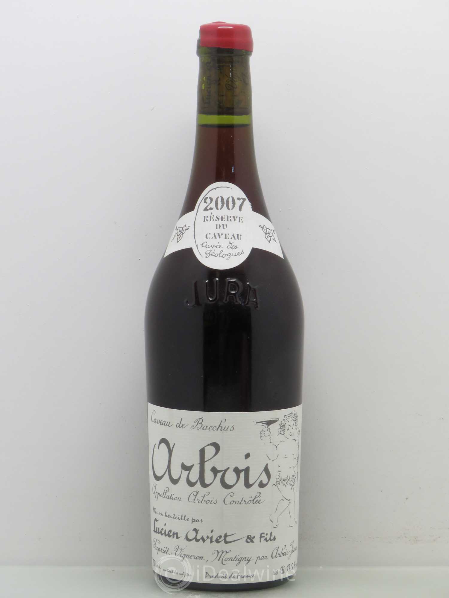 Arbois Caveau De Bacchus Trousseau Cuvee Des Geologues 2007 - Posten von 1 Flasche - 0
