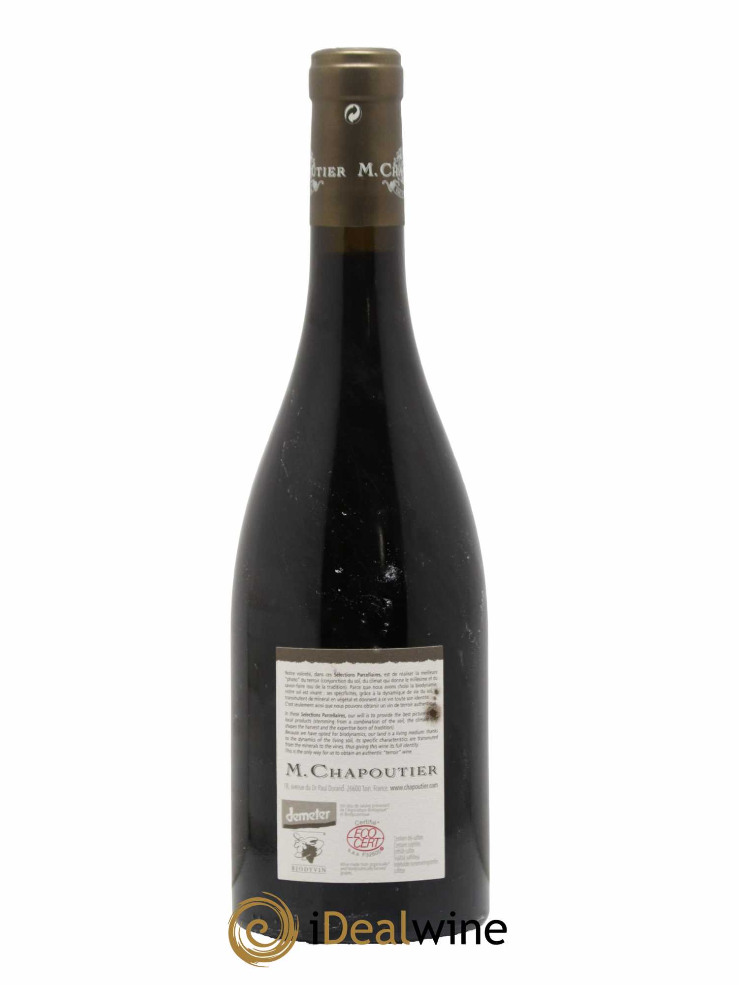 Hermitage Ermitage Le Pavillon Chapoutier 2005 - Lot de 1 bouteille - 1