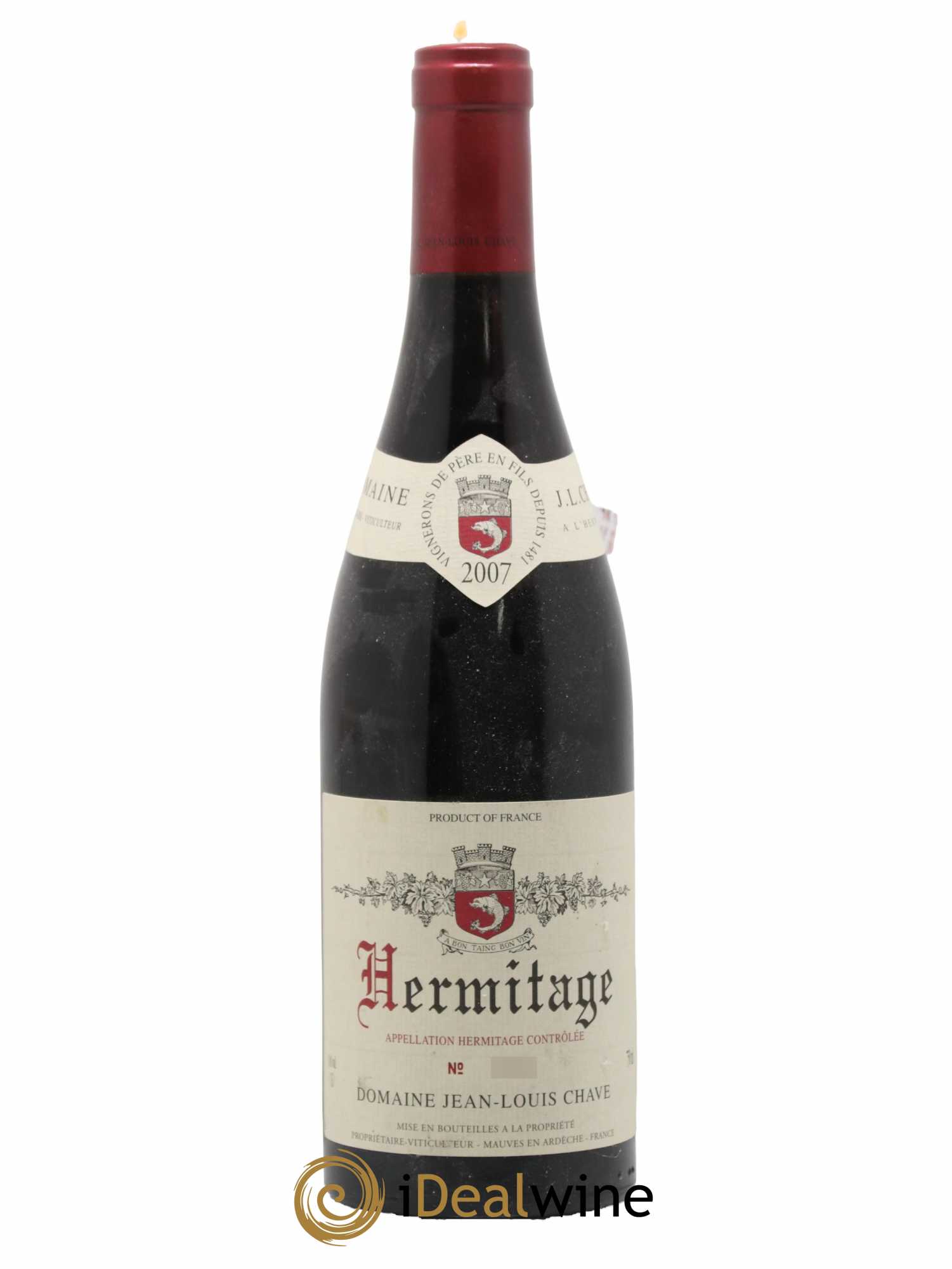 Hermitage Jean-Louis Chave 2007 - Lot de 1 bouteille - 0