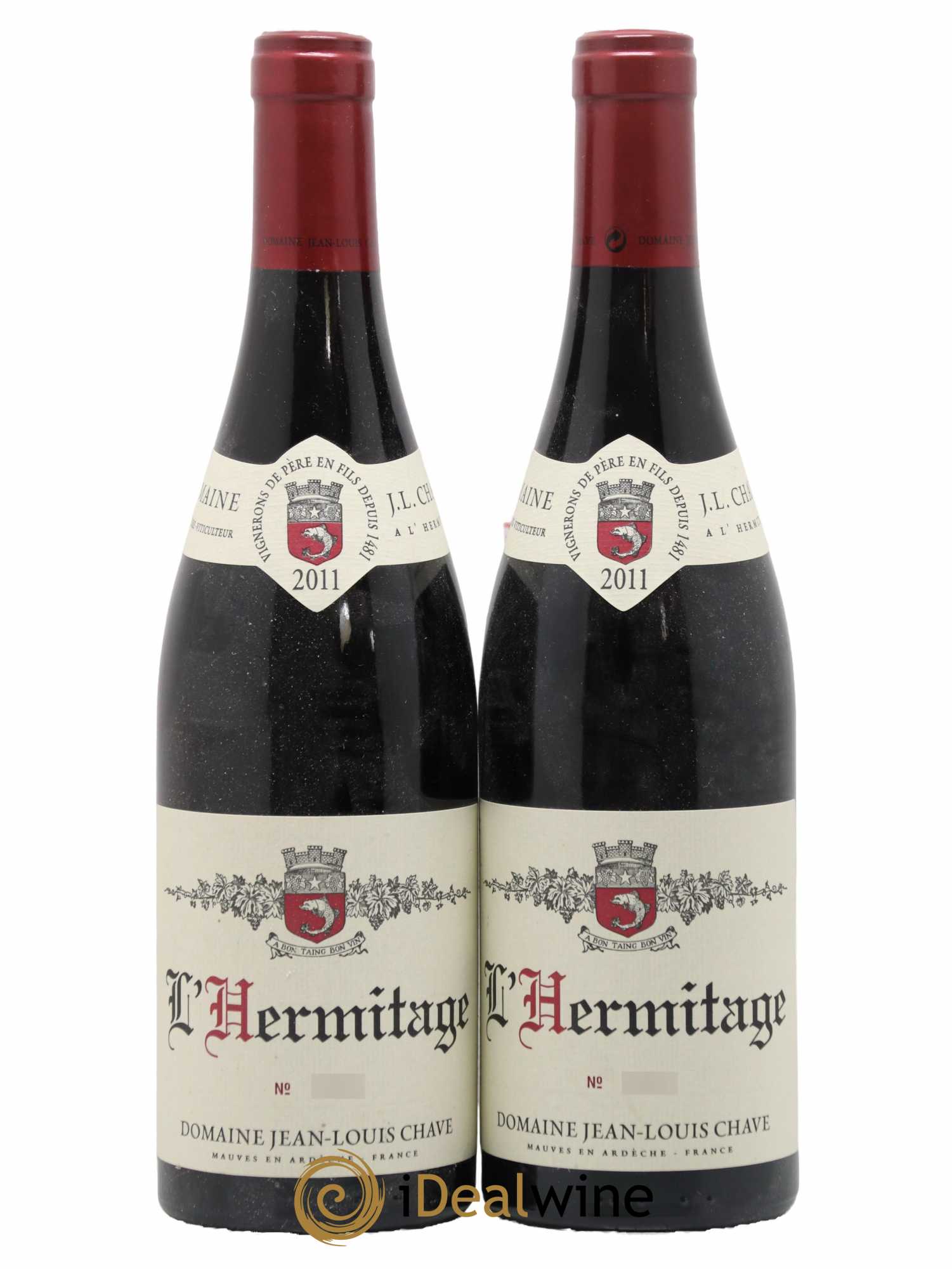 Hermitage Jean-Louis Chave 2011 - Lot de 2 bouteilles - 0