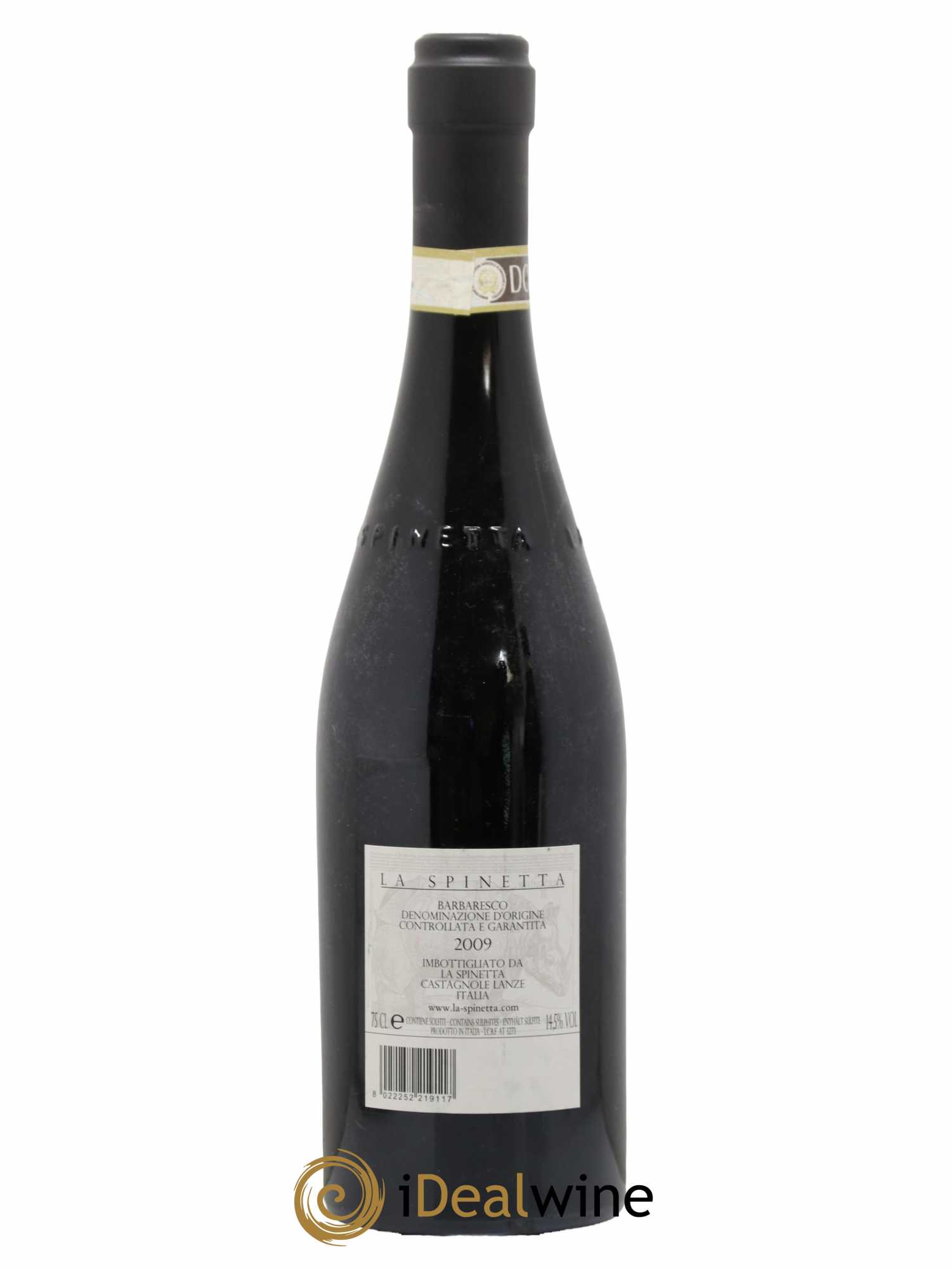 Barbaresco DOCG La Spinetta Valeirano Vursu Giorgio Rivetti 2009 - Lot de 1 bouteille - 1