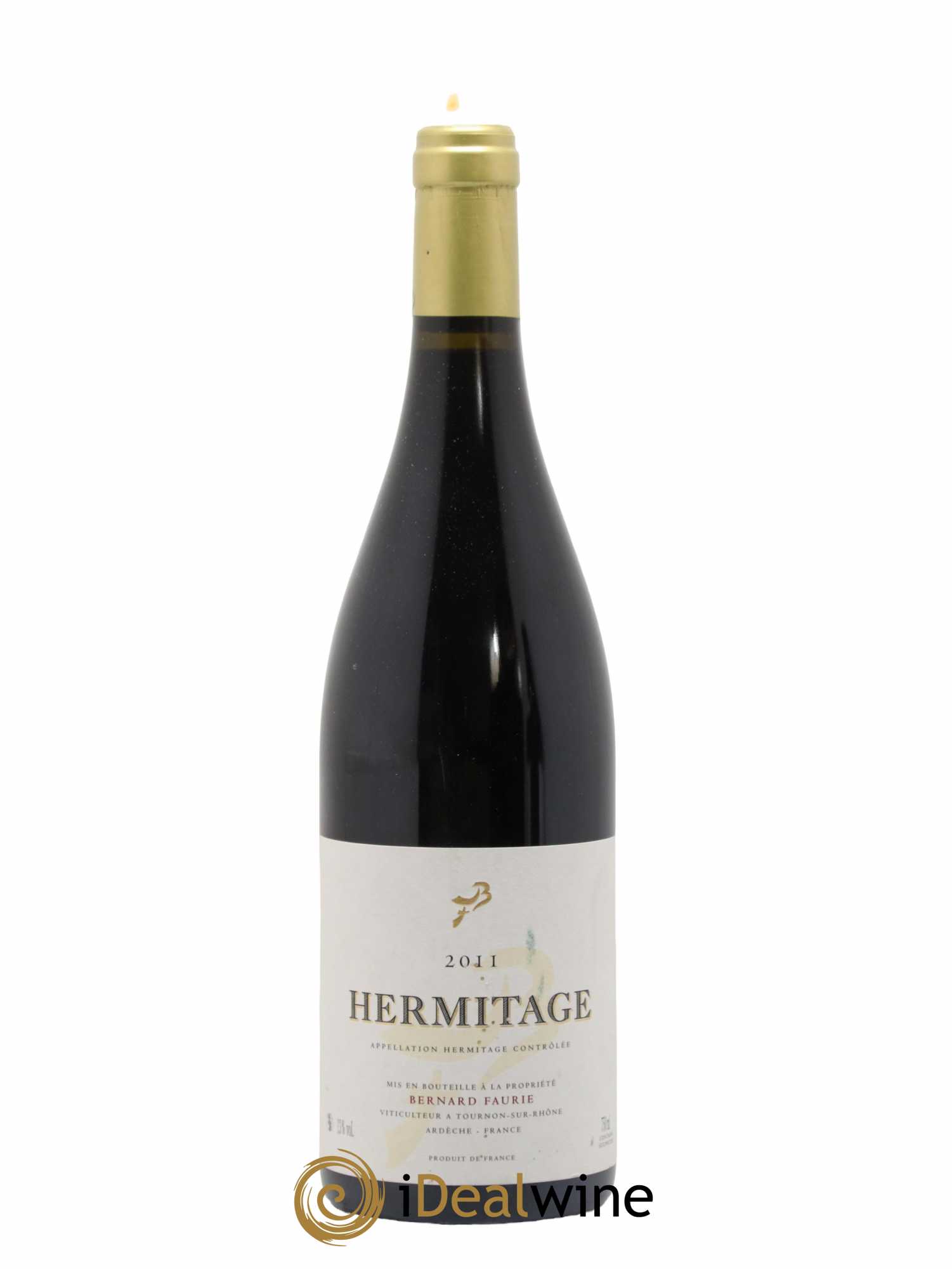 Hermitage Bessards Méal (capsule dorée) Bernard Faurie 2011 - Lot de 1 bouteille - 0