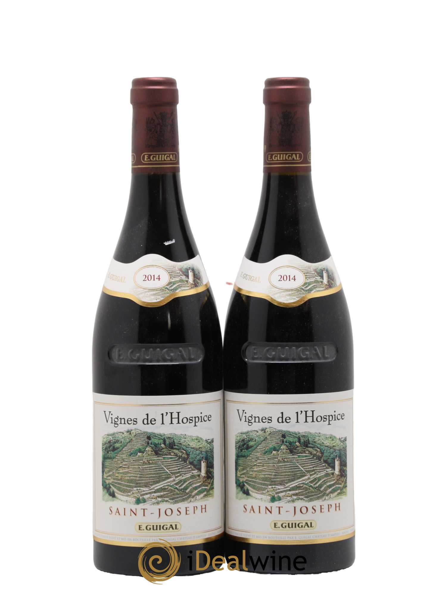 Saint-Joseph Vignes de l'Hospice Guigal 2014 - Lot de 2 bouteilles - 0
