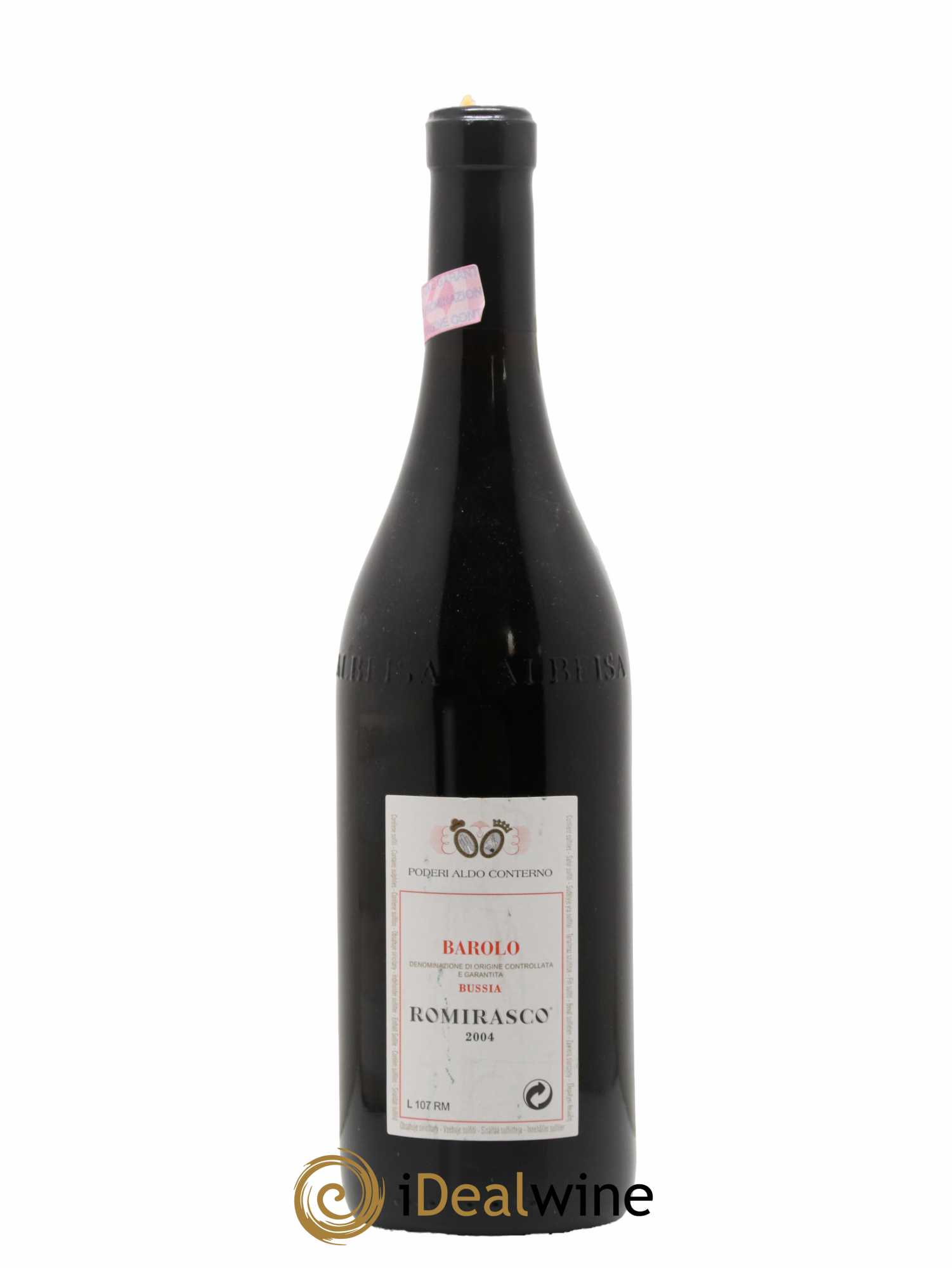 Barolo DOCG Bussia Romirasco Aldo Conterno 2004 - Lot de 1 bouteille - 1