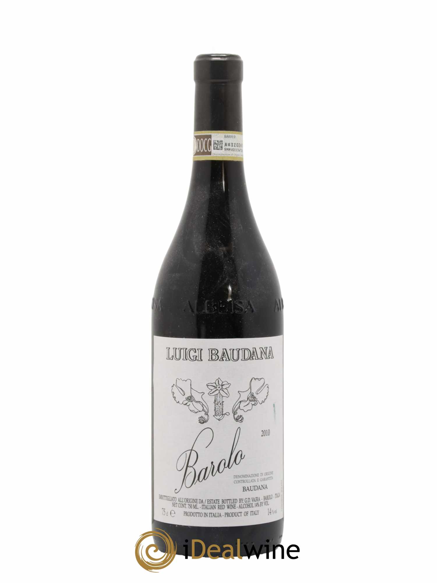 Barolo DOCG Baudana Vajra et Luigi Baudana 2010 - Lot de 1 bouteille - 0