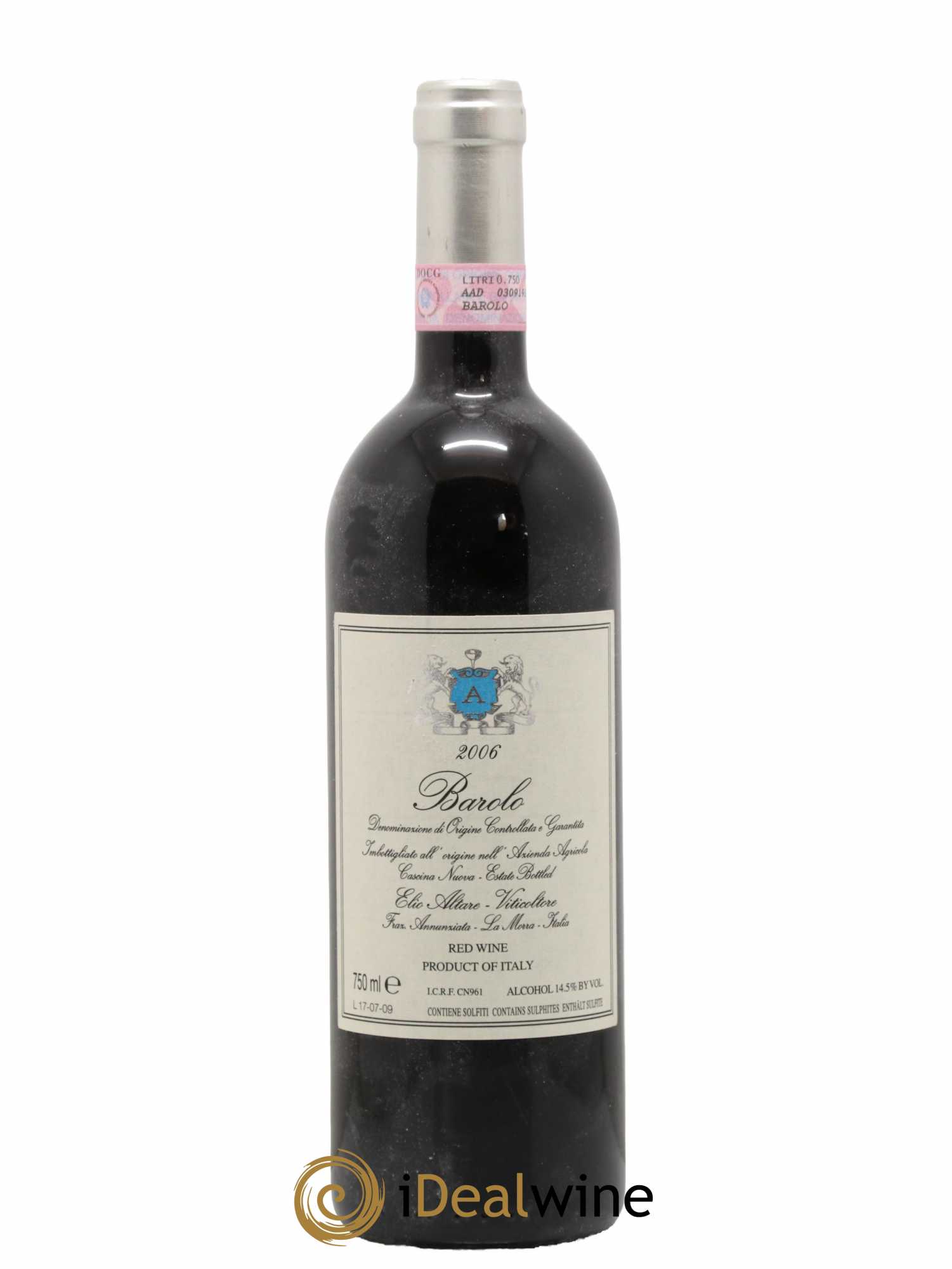 Barolo DOCG Elio Altare 2006 - Lot de 1 bouteille - 0