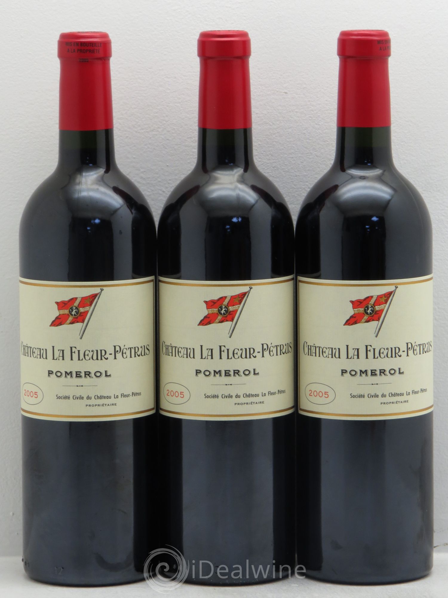 Château la Fleur Petrus 2005 - Lot de 3 bouteilles - 0