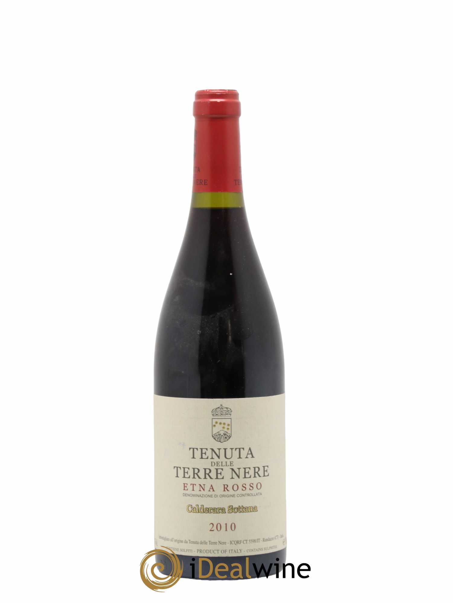 Etna Rosso DOC Tenuta delle Terre Nere Calderara Sottana 2010 - Lot de 1 bouteille - 0