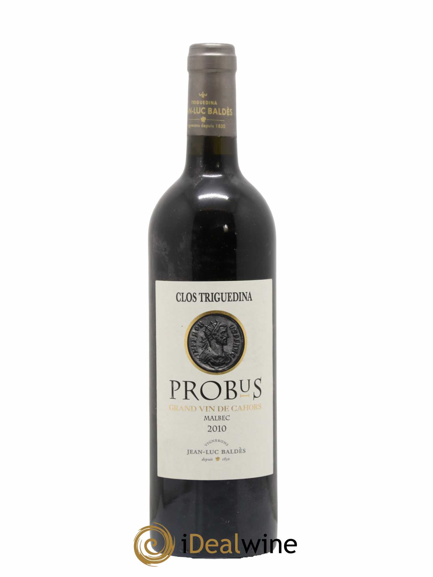 Cahors Clos Triguedina Probus Jean-Luc Baldès 2010 - Lot de 1 bouteille - 0