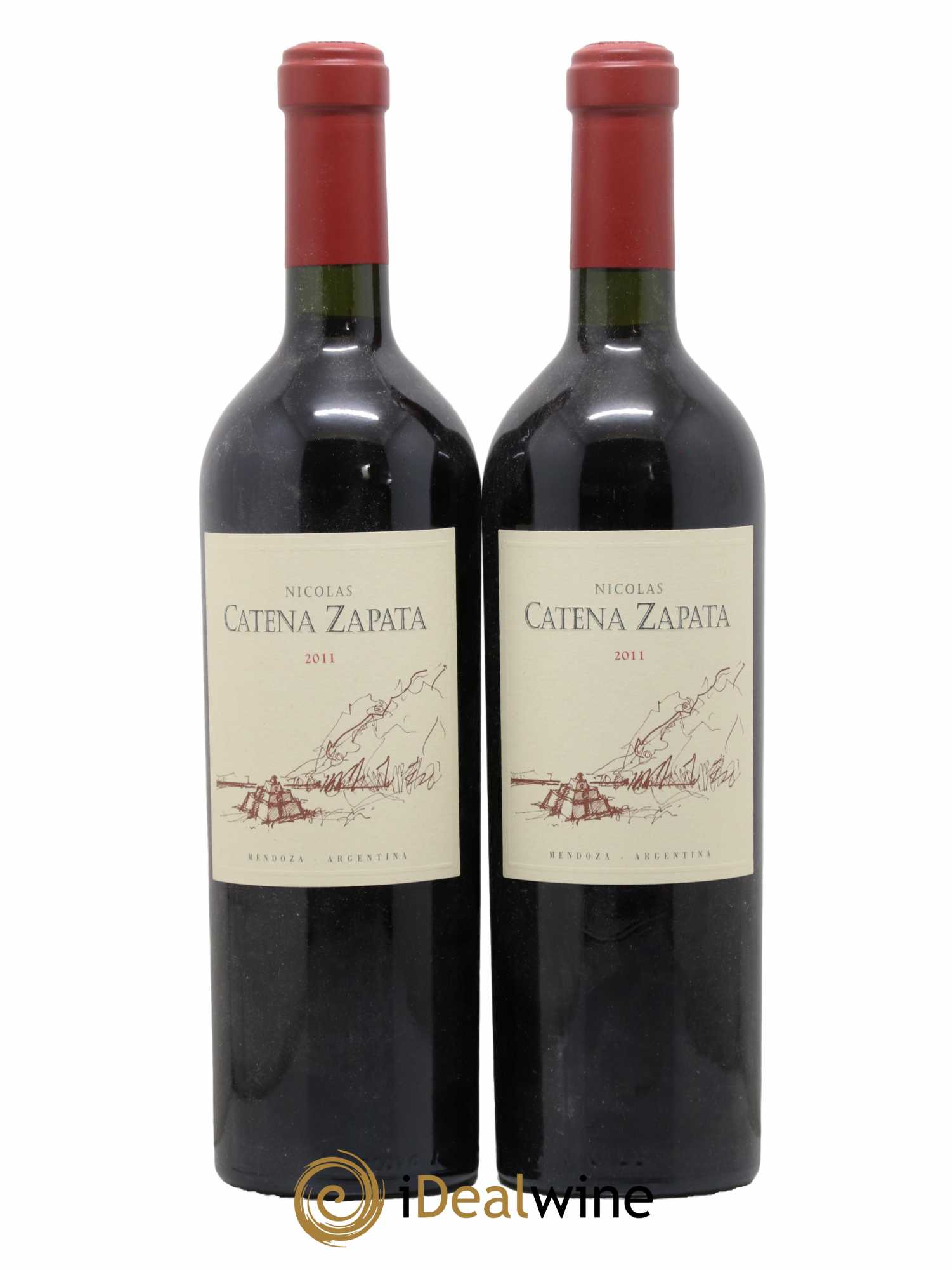 Mendoza Catena Zapata Nicolas 2011 - Lot de 2 bouteilles - 0